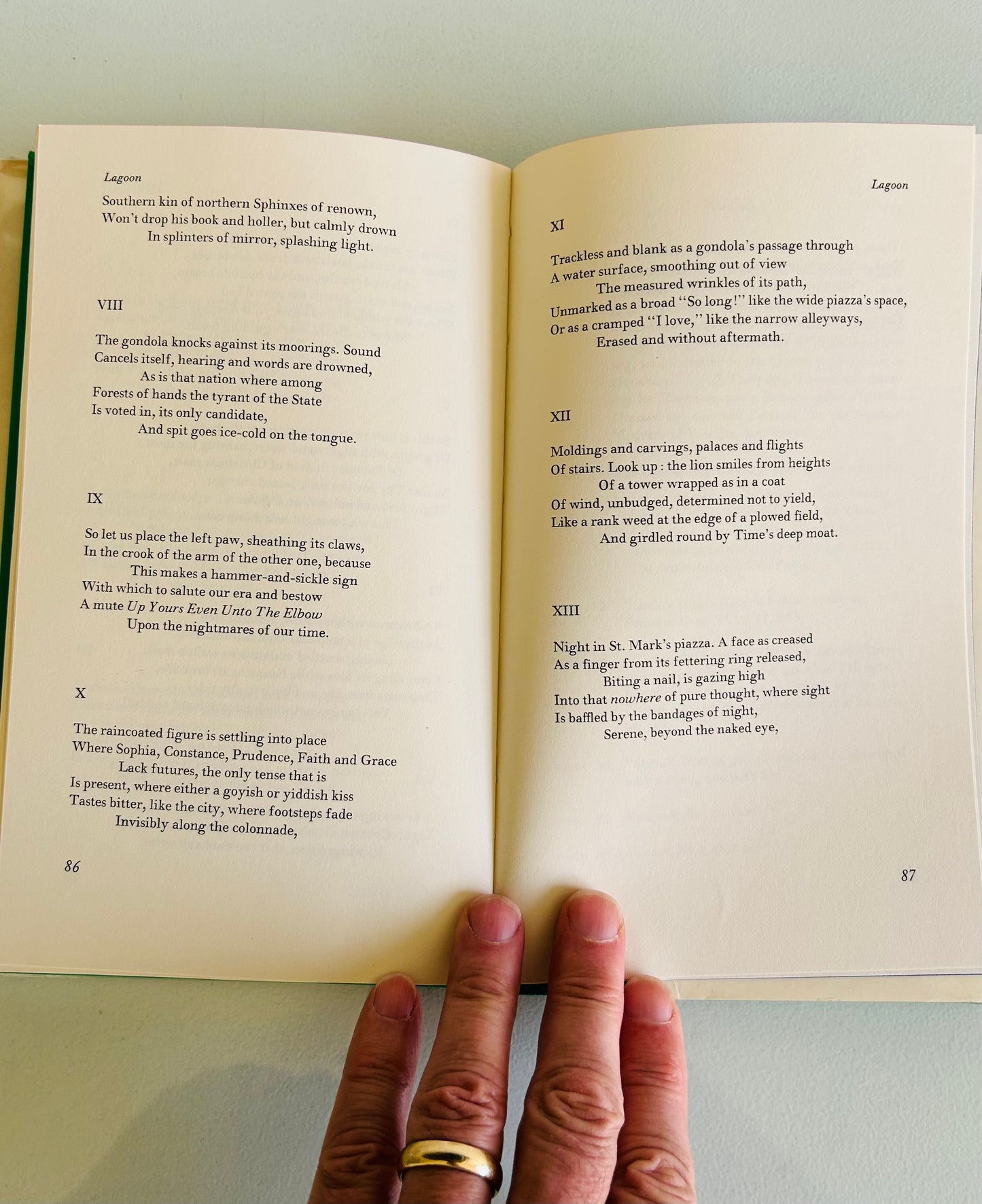 The Venetian Vespers (signed copy)