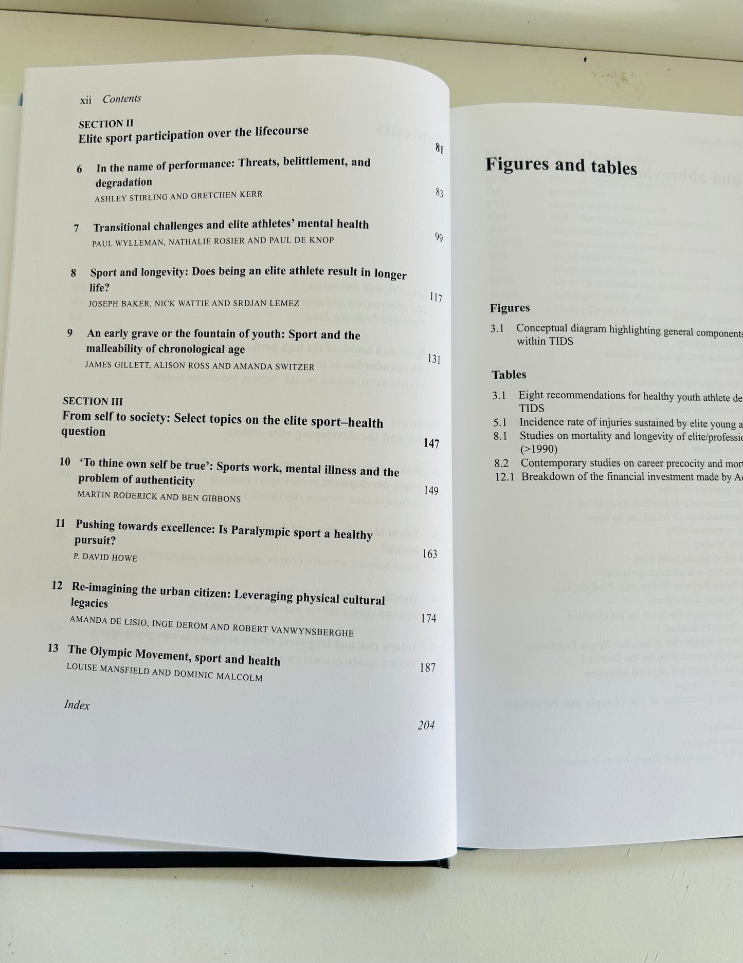 Health and Elite Sport (2 volumes)