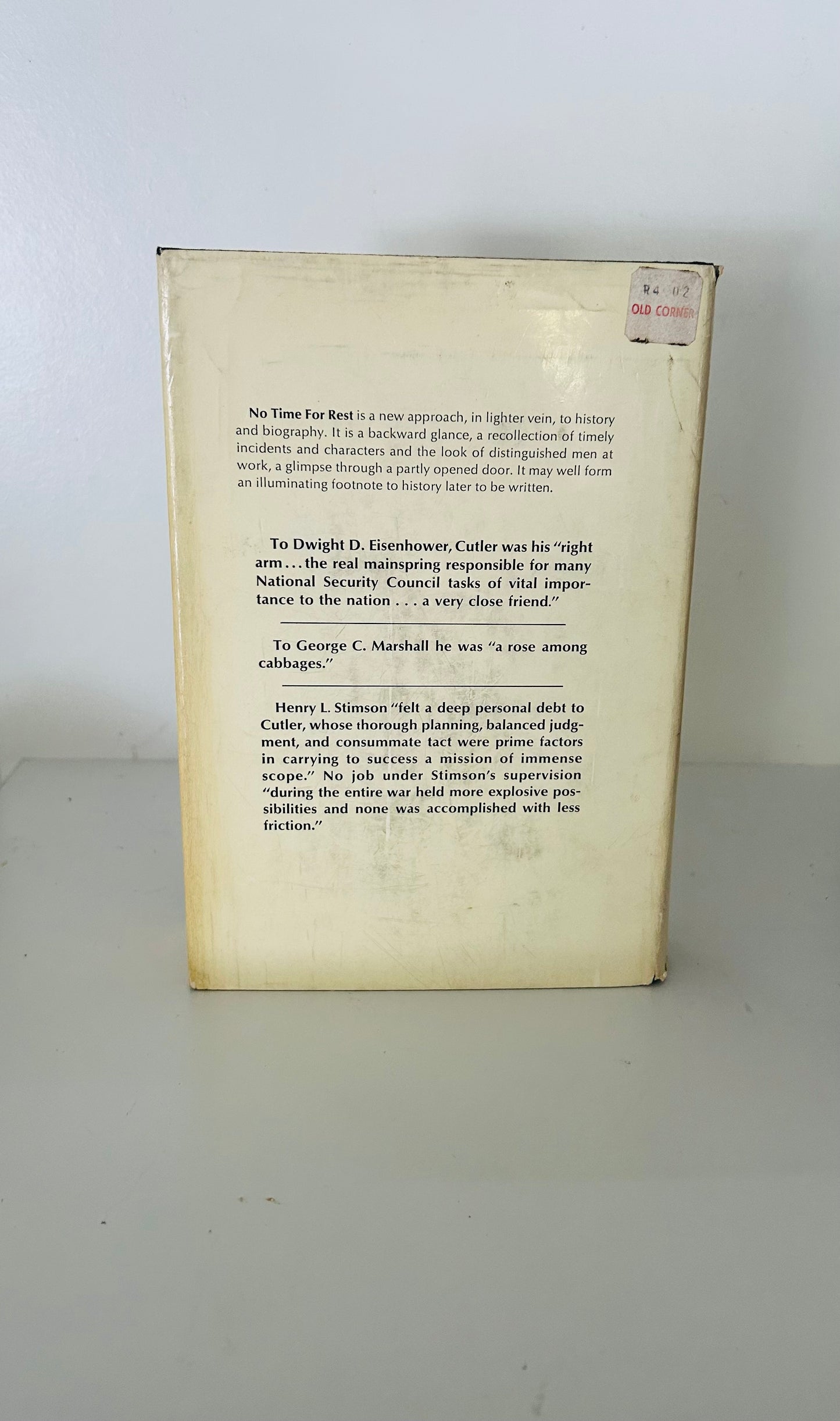 No Time for Rest (signed copy)