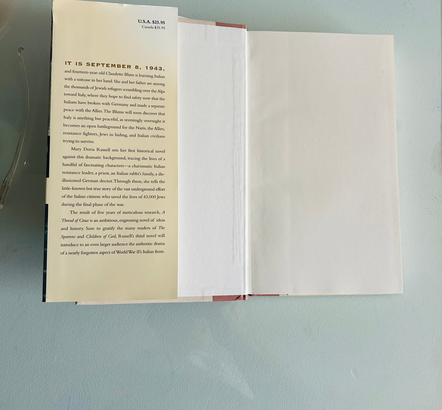 A Thread of Grace (signed copy)