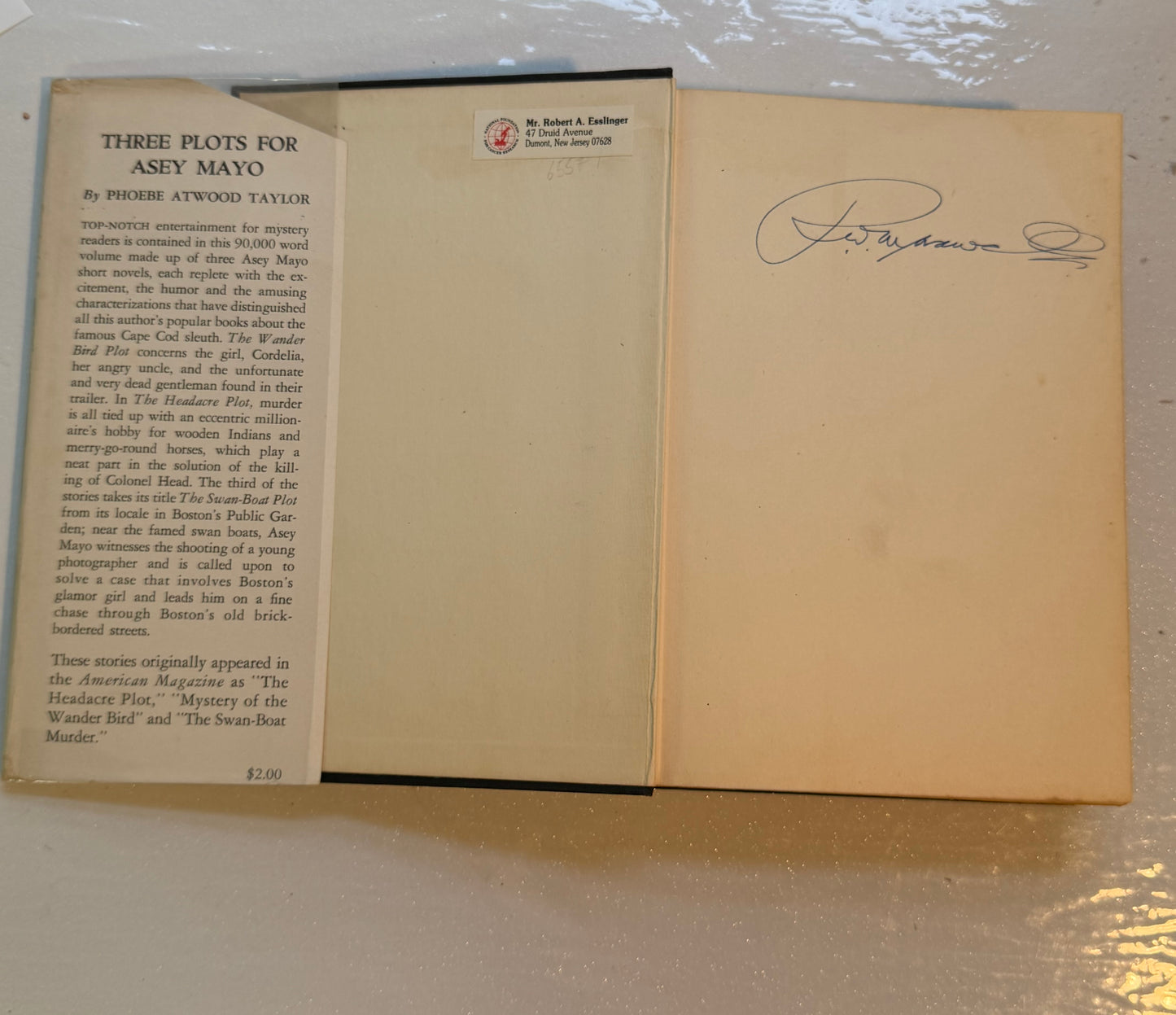 3 Plots for Asey Mayo