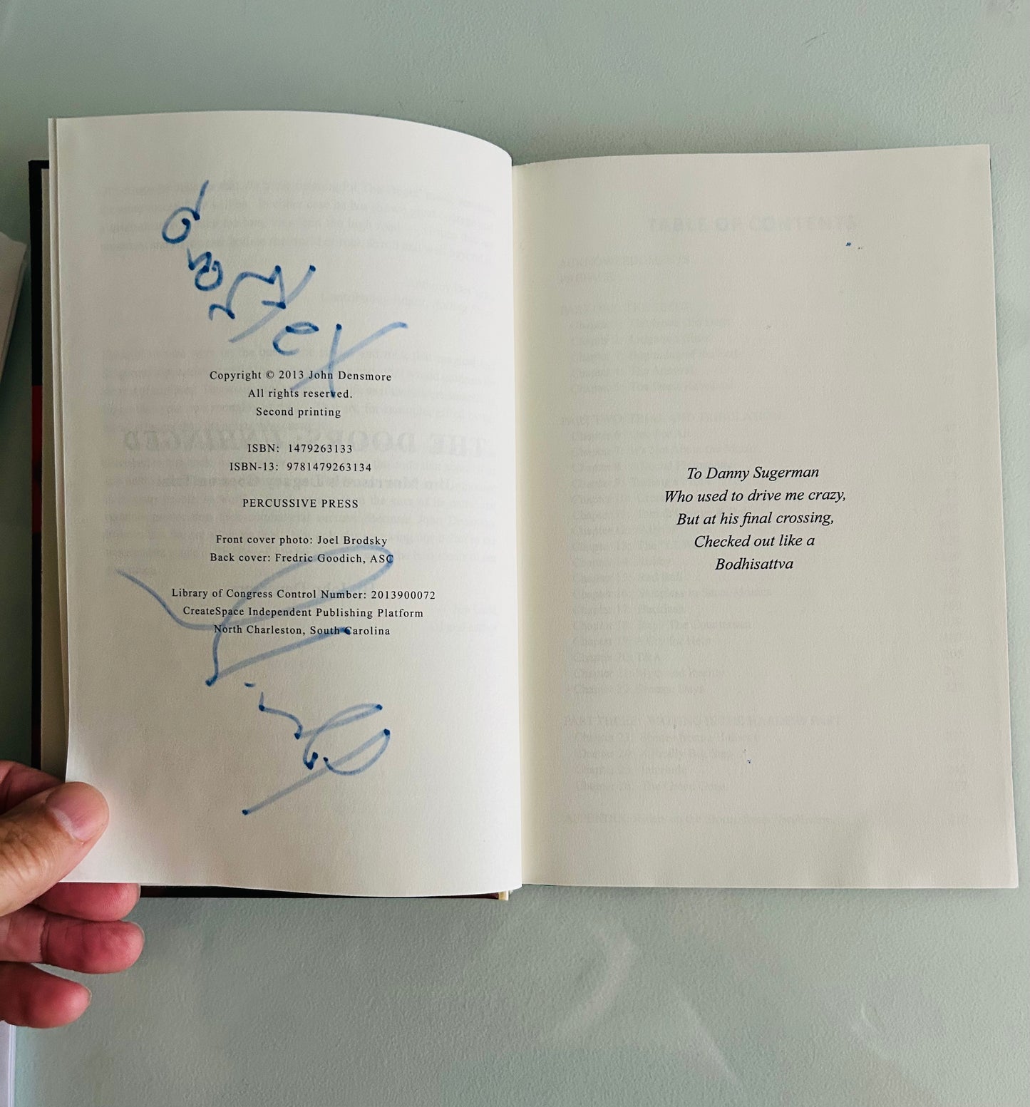 The Doors: Unhinged. Jim Morrison’s Legacy Goes on Trial (signed copy)