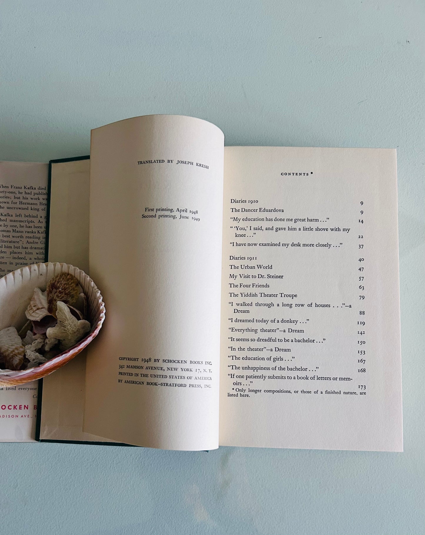 The Diary of Franz Kafka 1910-1913