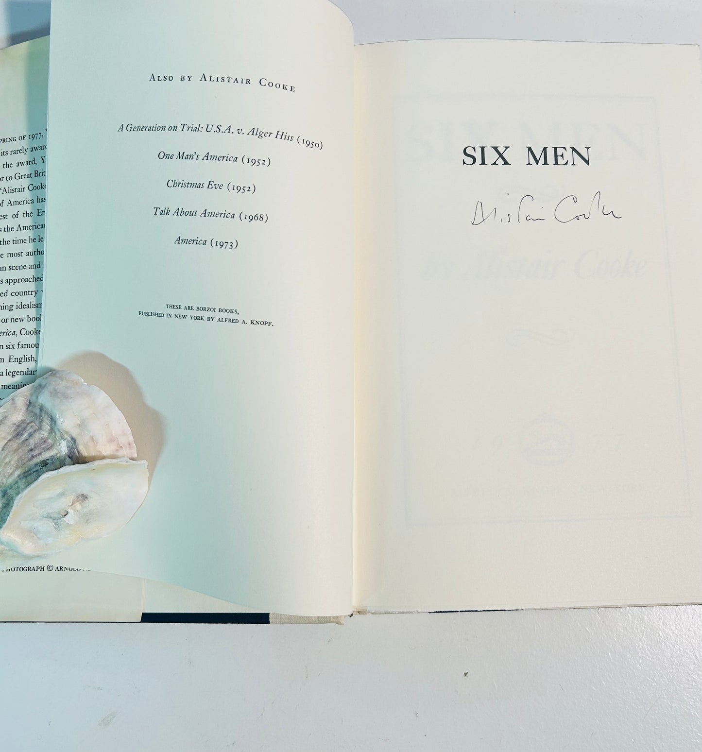 Six Men (signed copy)