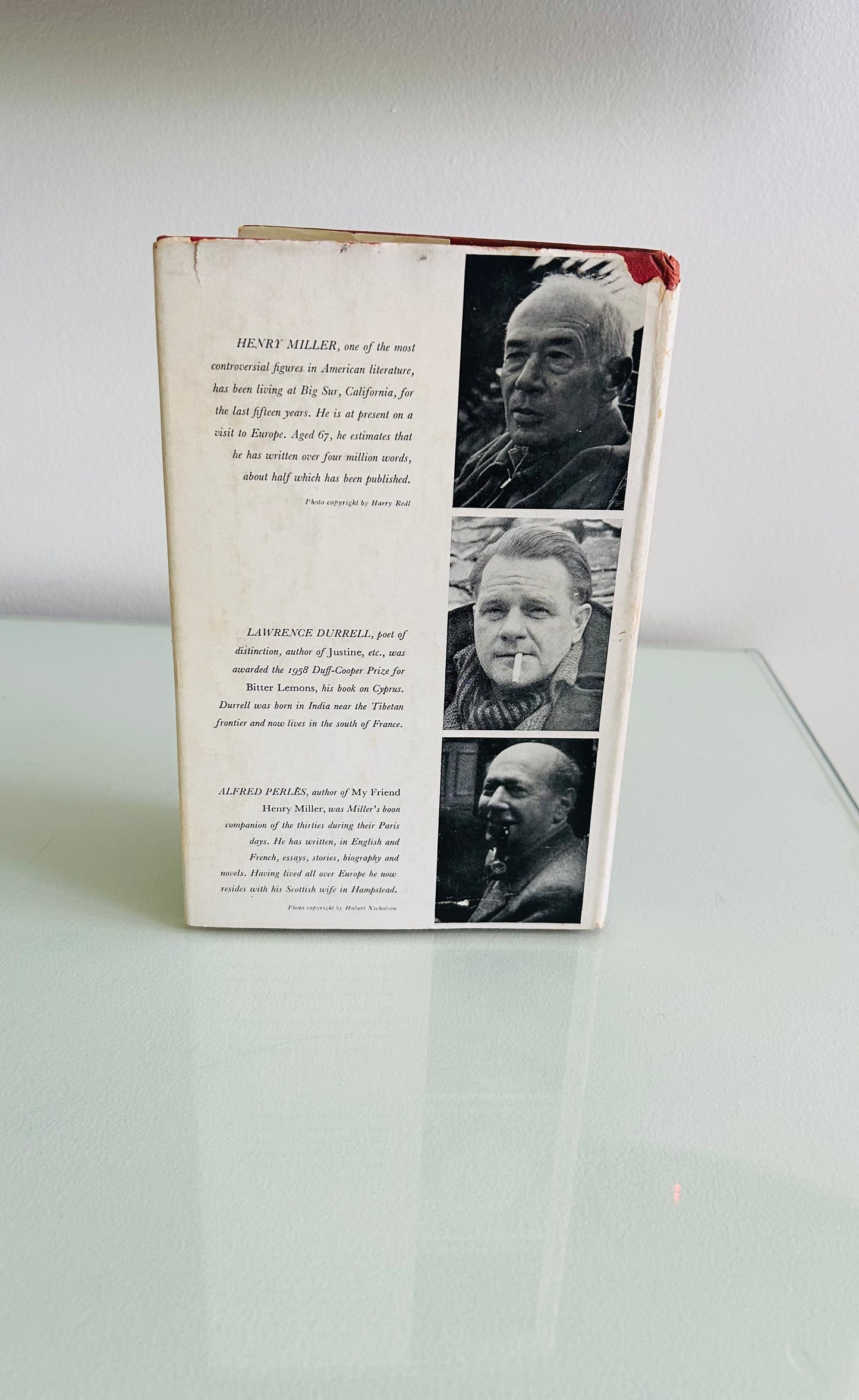 Art & Outrage: A Correspondance About Henry Miller (signed copy)