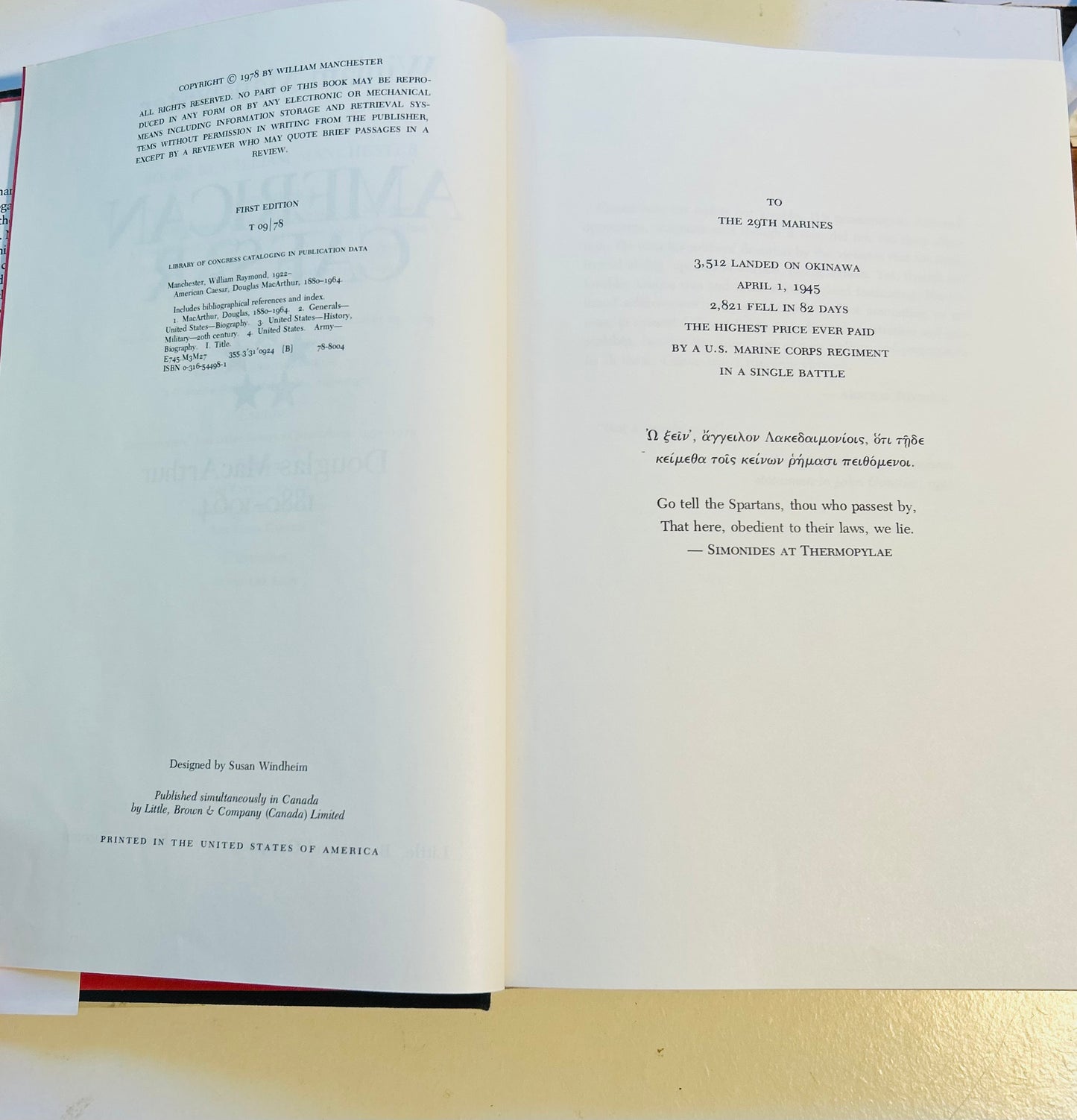 American Caesar: Douglas MacArthur 1880-1964