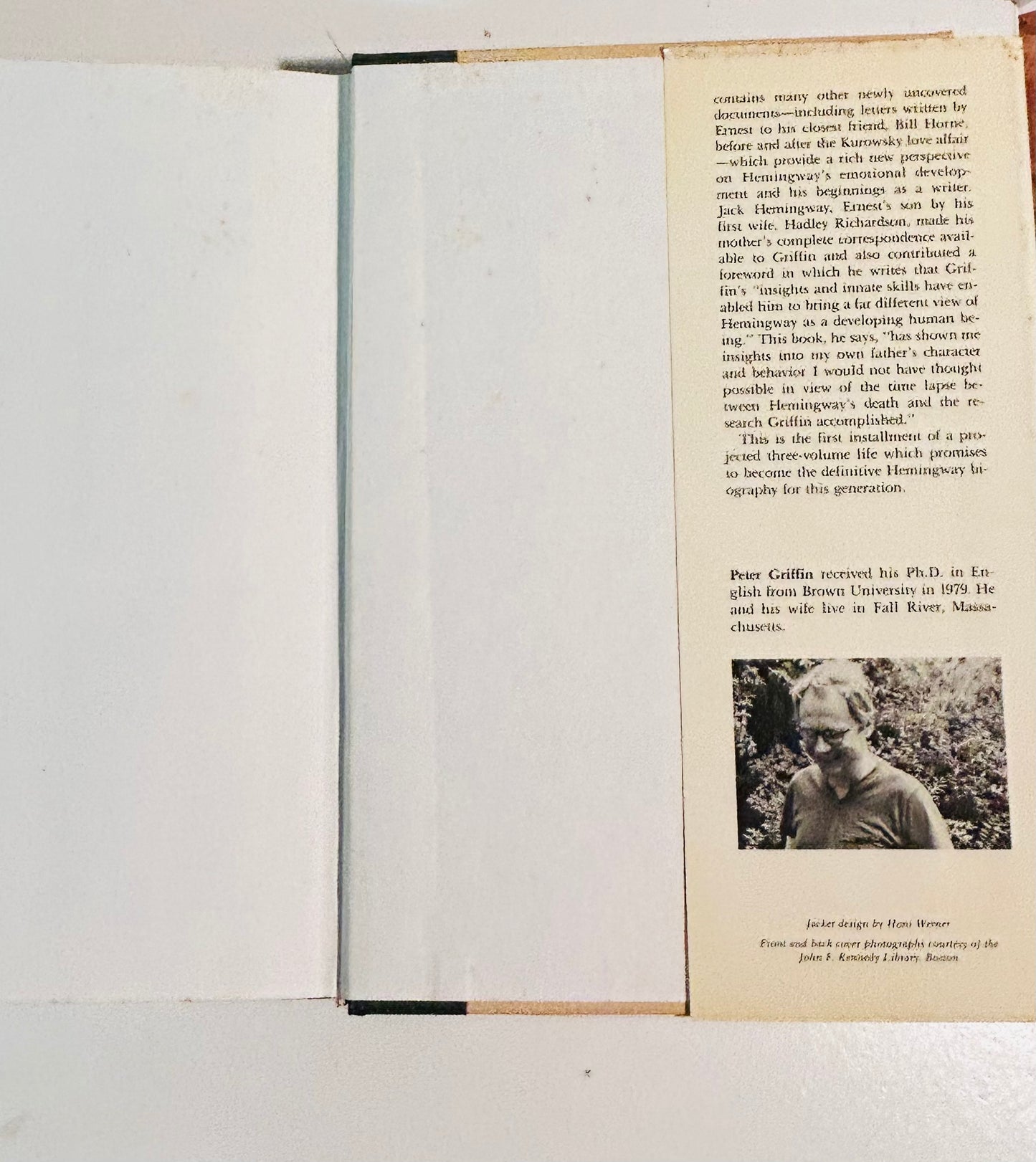 Along With Youth: Hemingway the Early Years