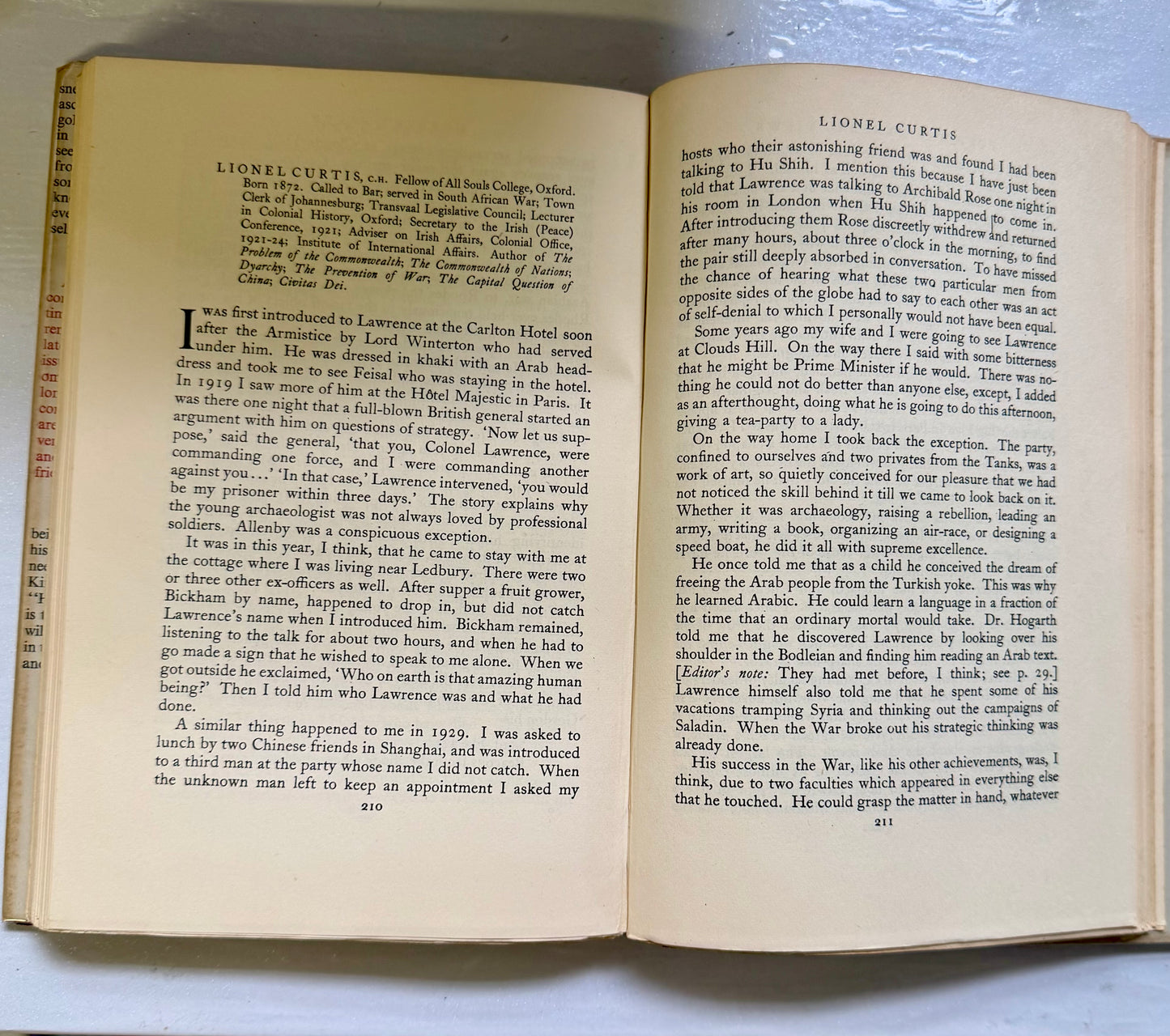 T.E. Lawrence by his Friends