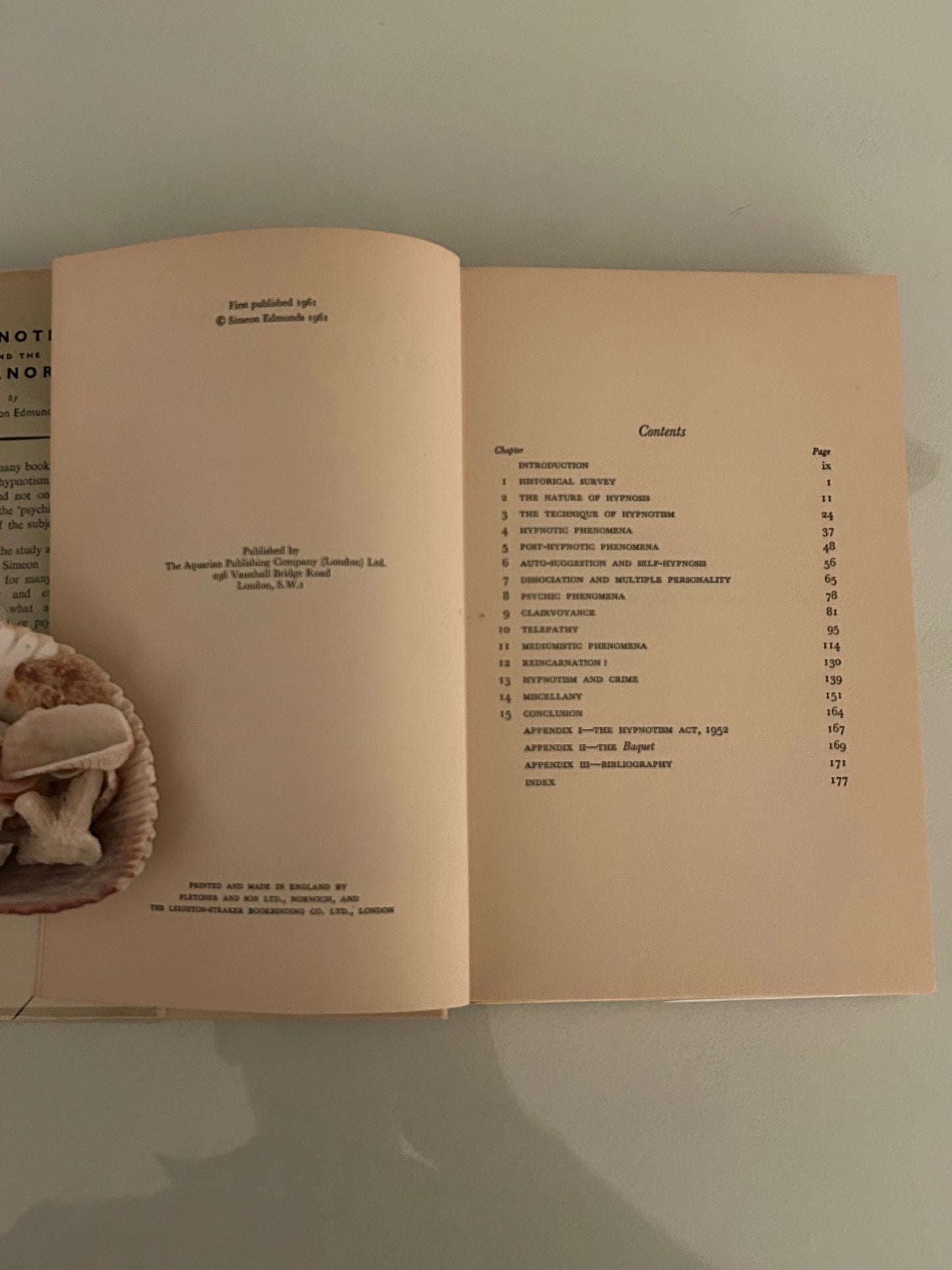 Hypnotism and the Supernormal