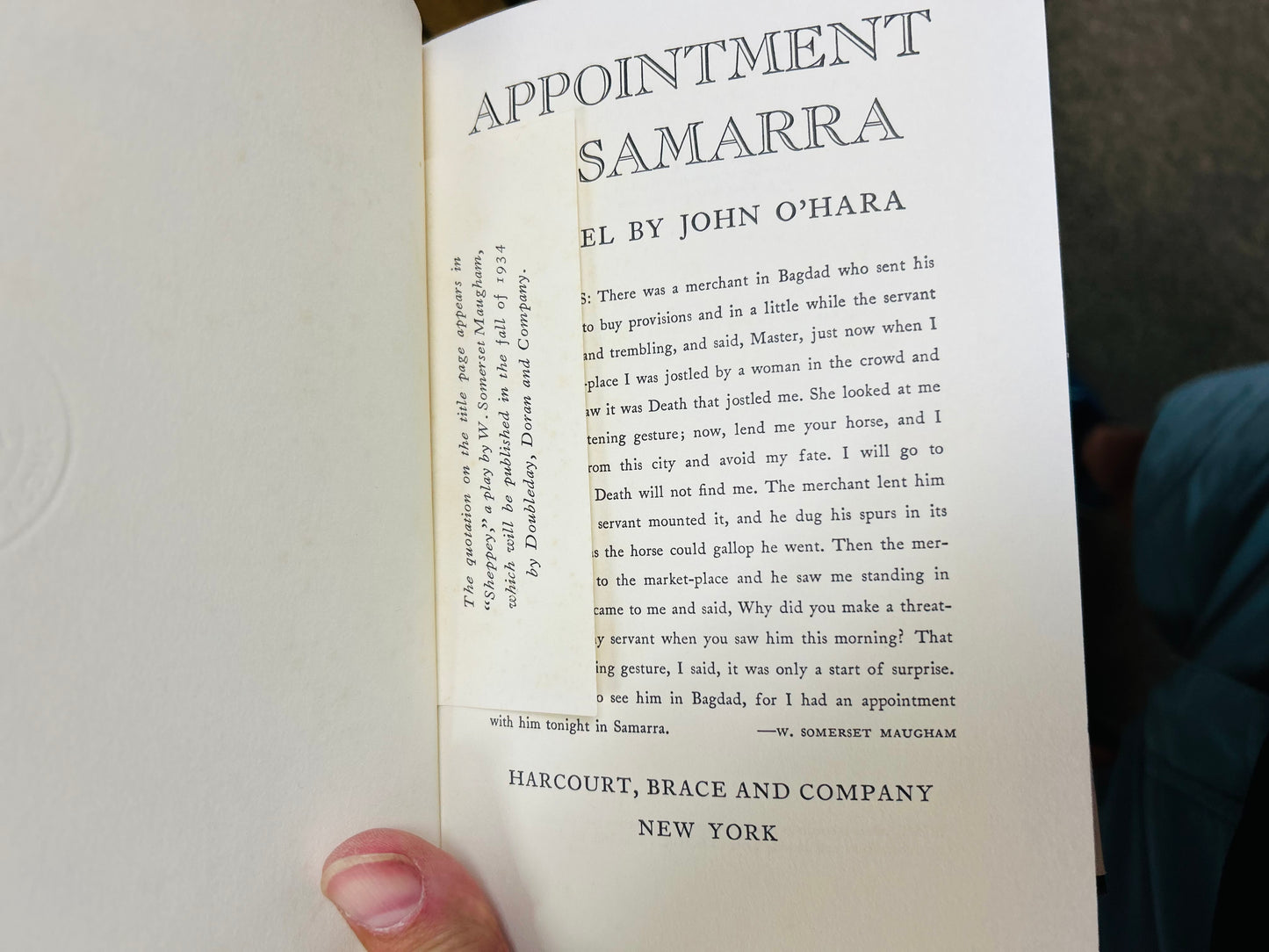 Appointment in Samarra