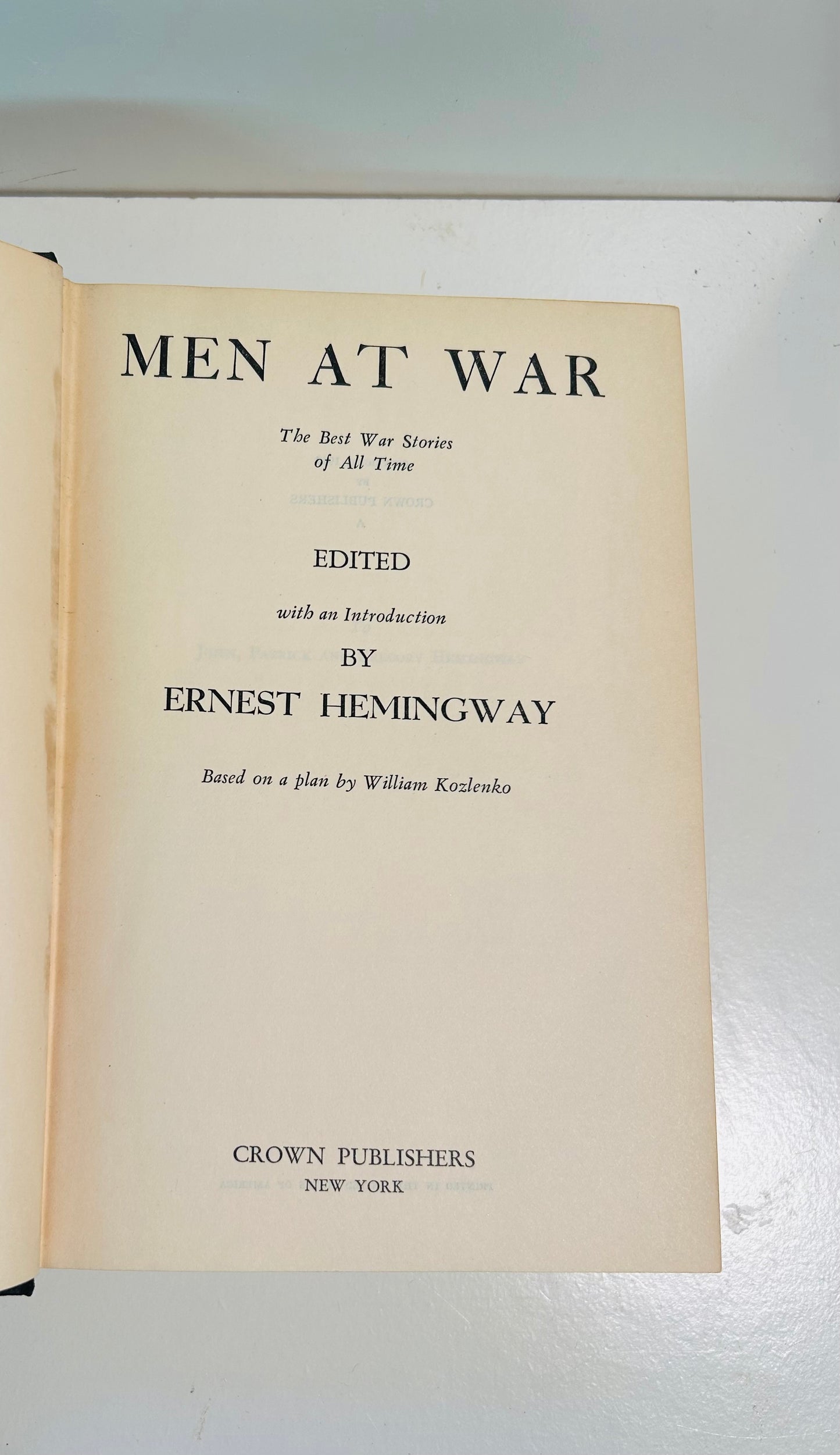 Men at War: The Best War Stories of All Time