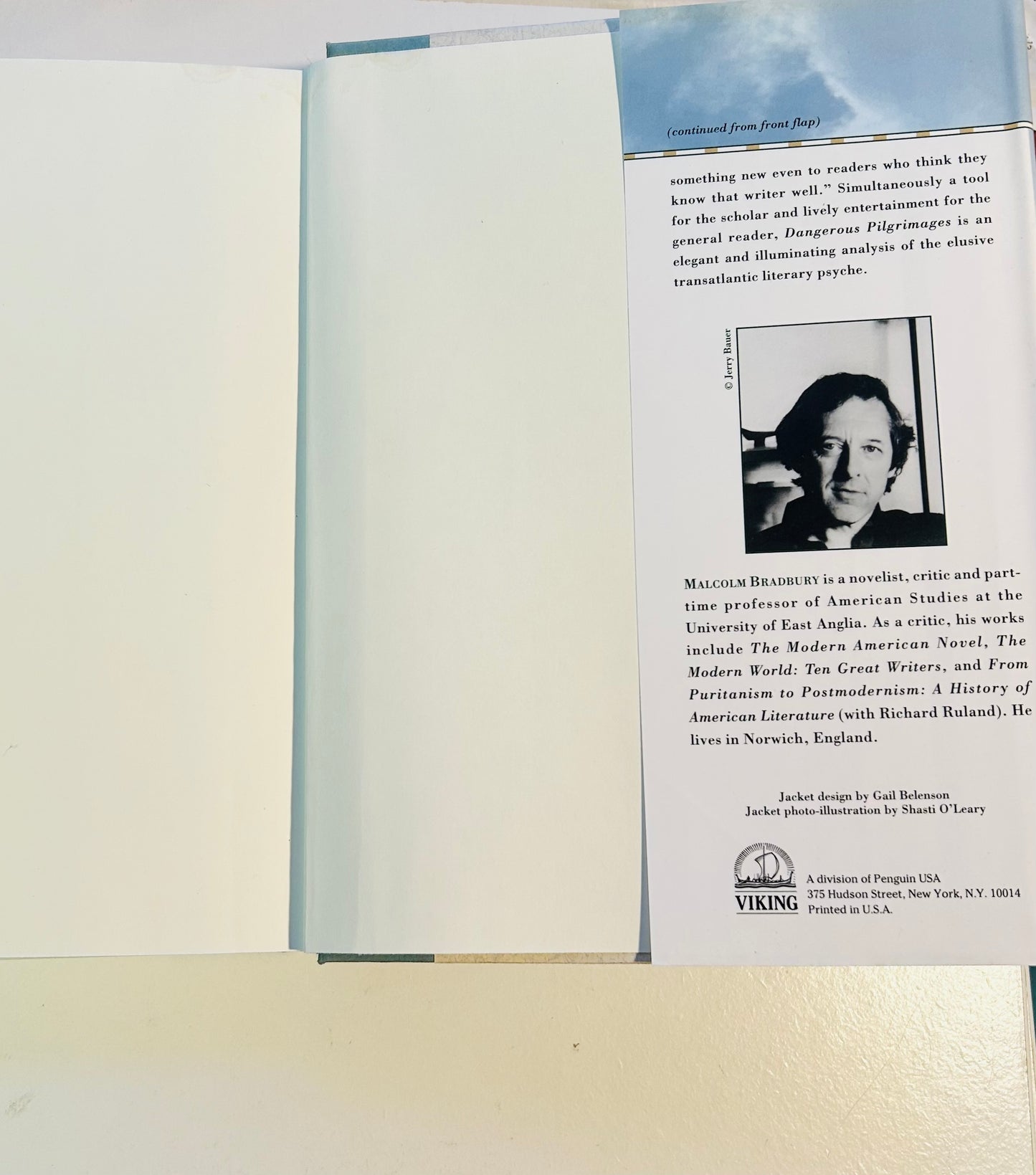 Dangerous Pilgrimages: Transatlantic Mythologies and the Novel