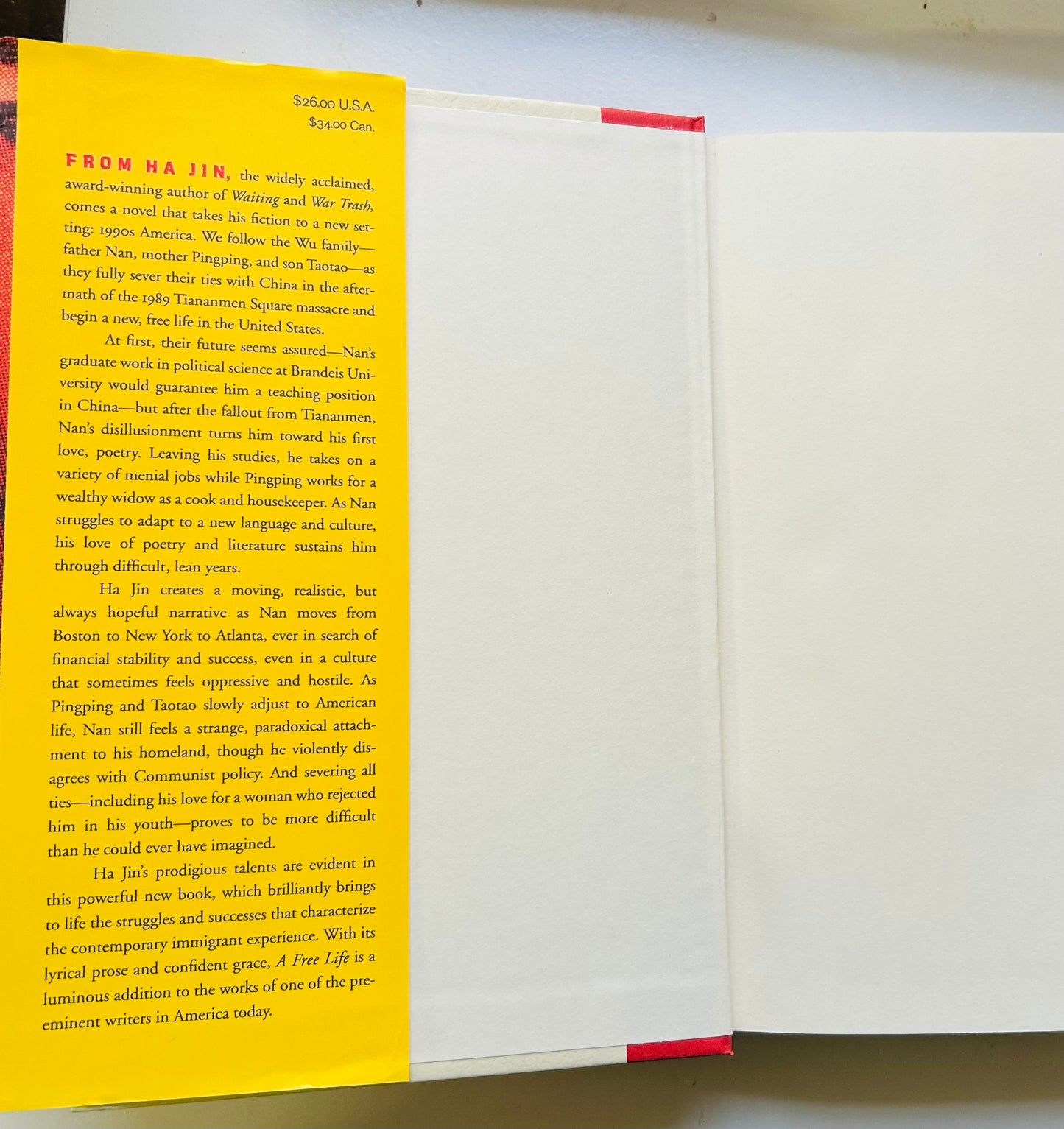 A Free Life (signed copy)