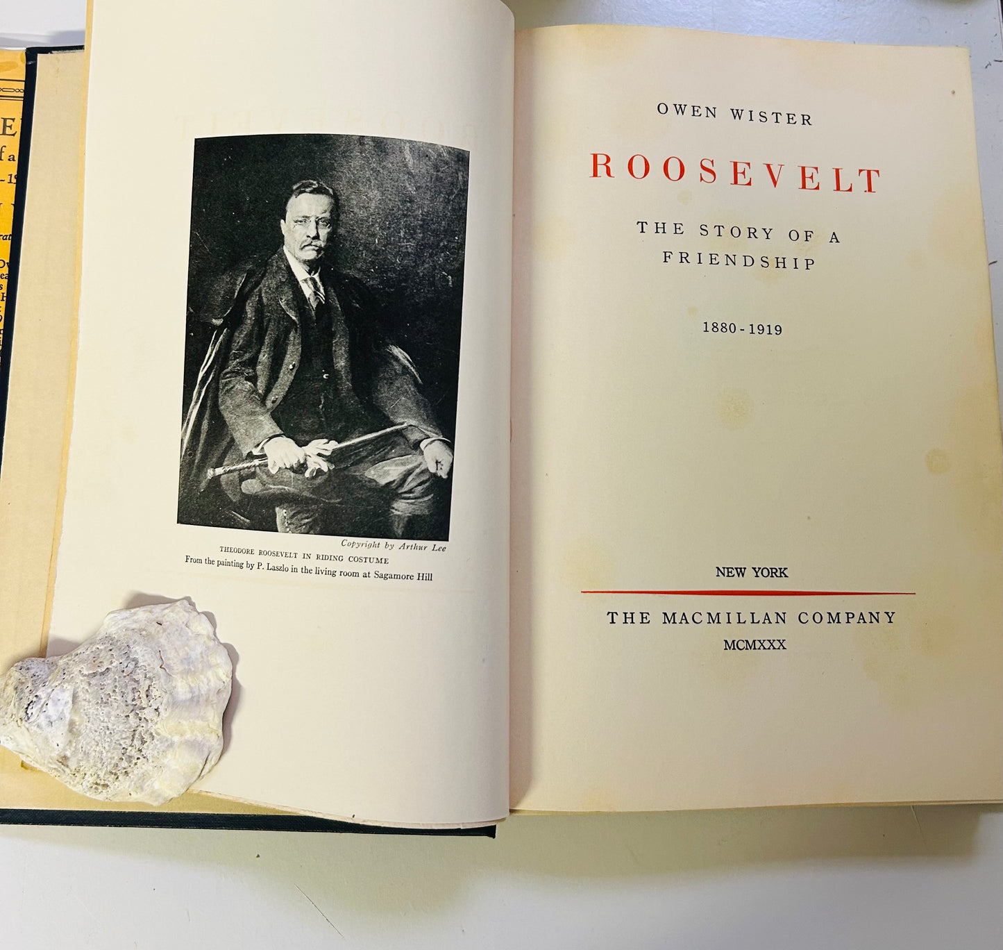 Roosevelt: The Story of a Friendship 1880-1919