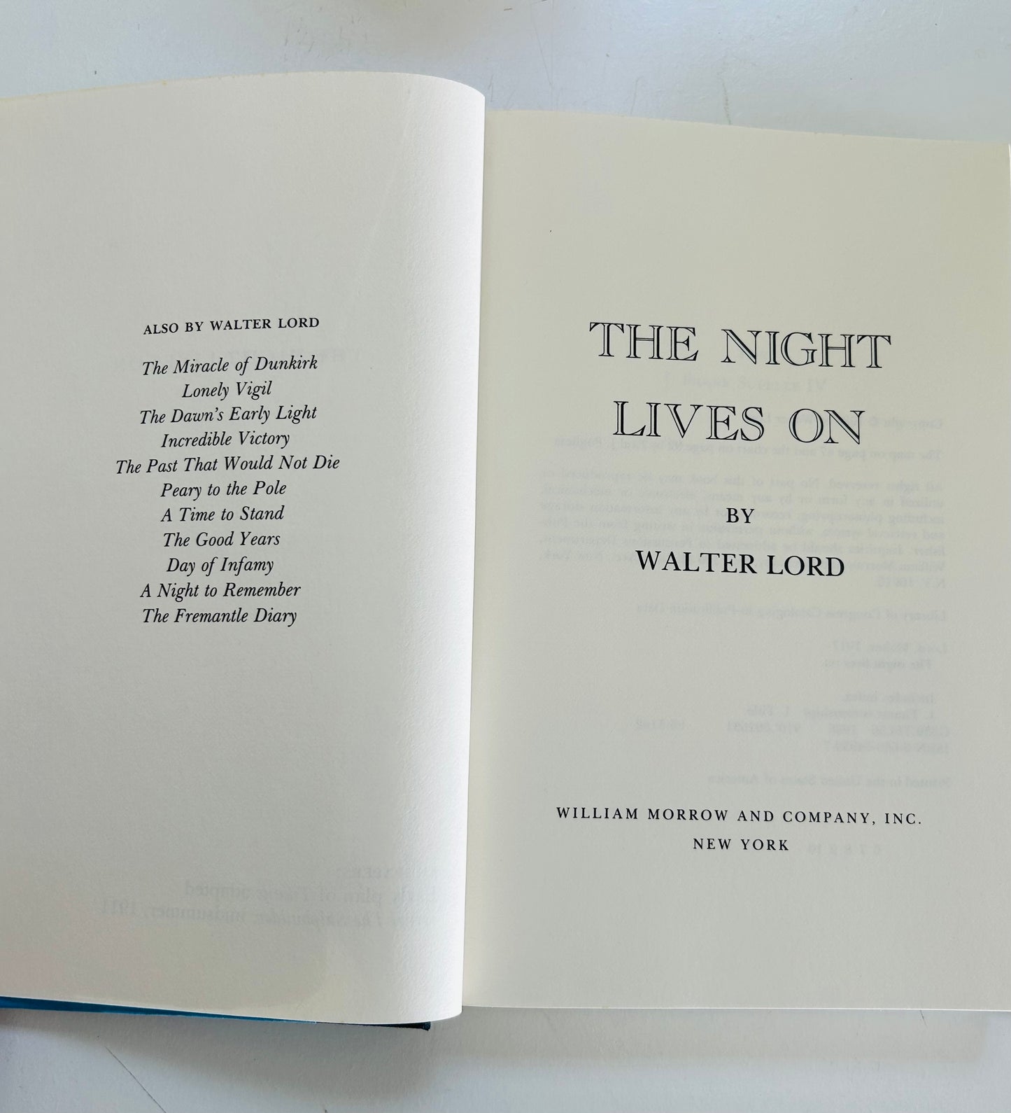 The Night Lives On: Thoughts, Theories and Revelations about the Titanic