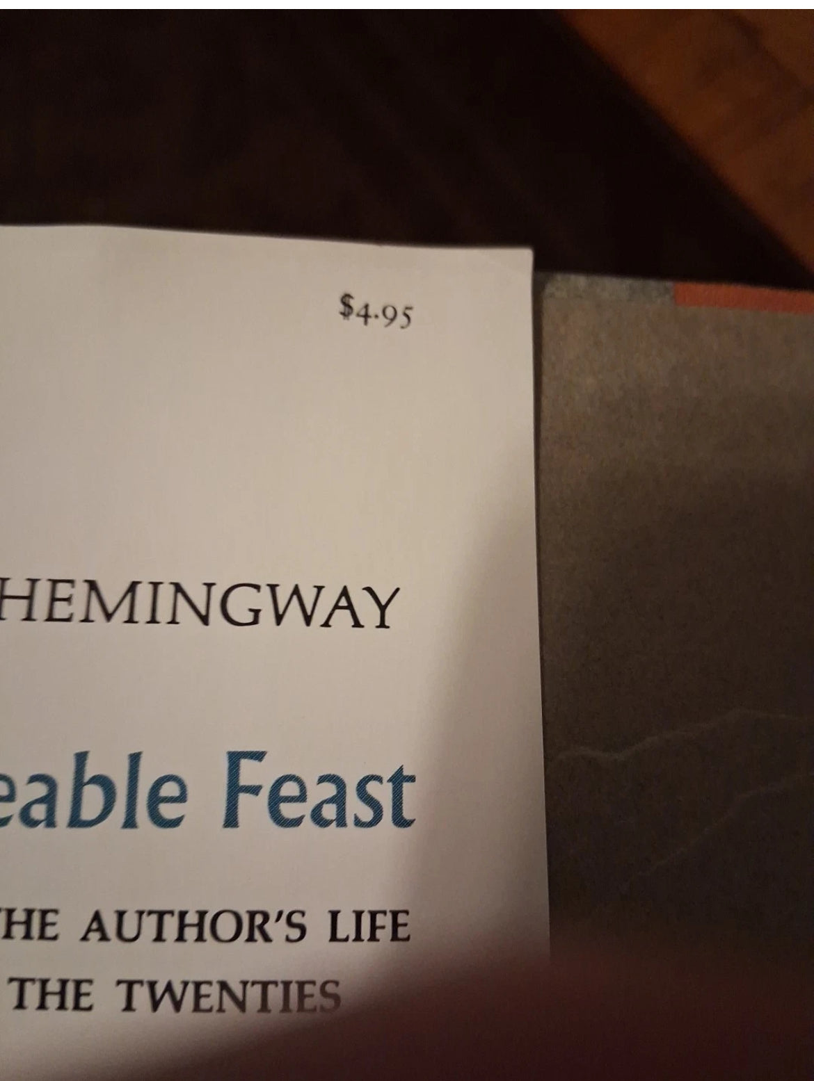 A Moveable Feast