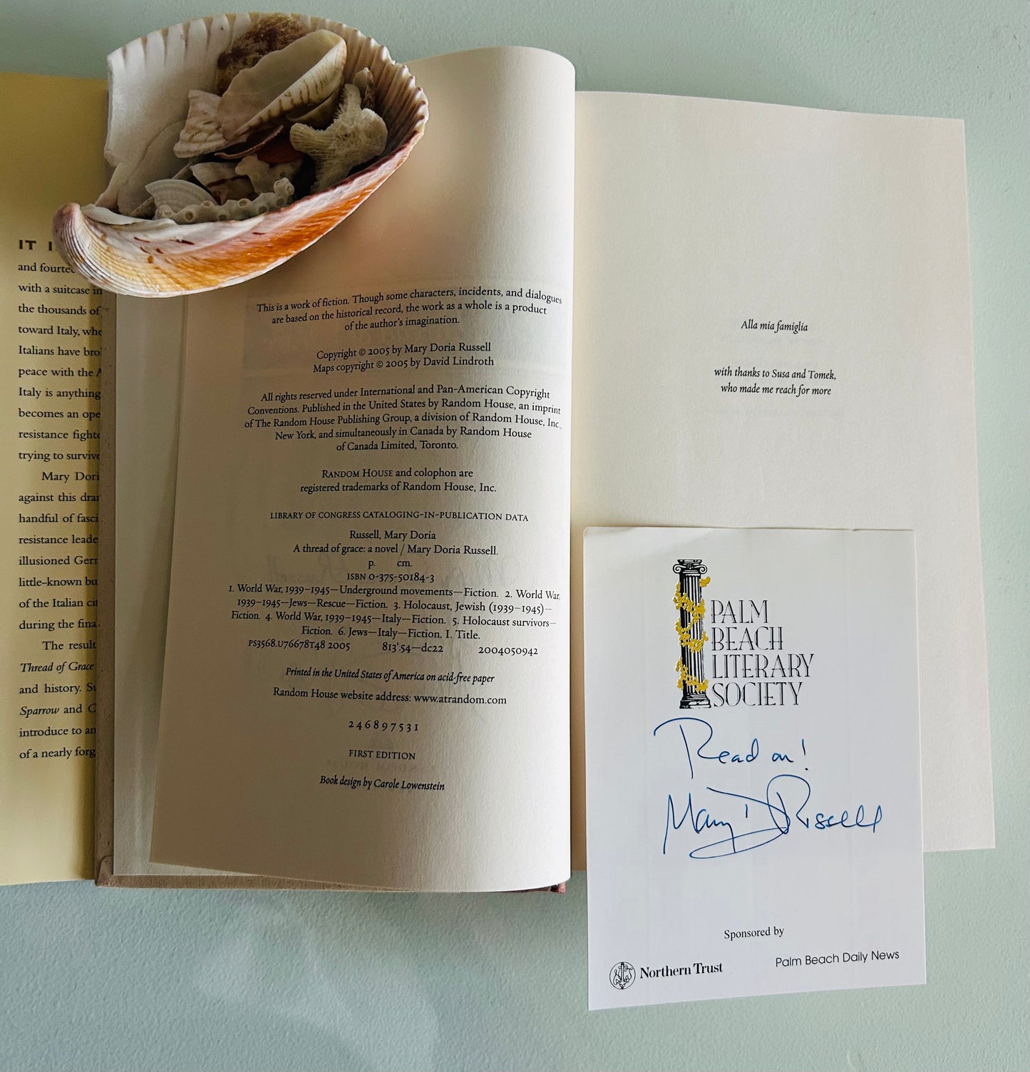 A Thread of Grace (signed copy)