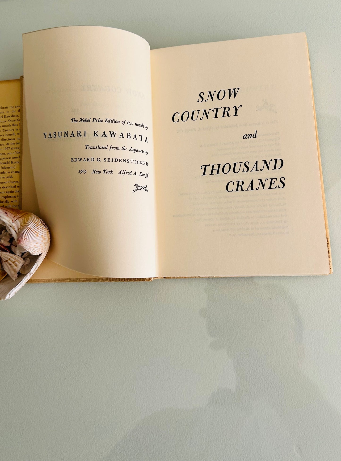 Snow Country and Thousand Cranes