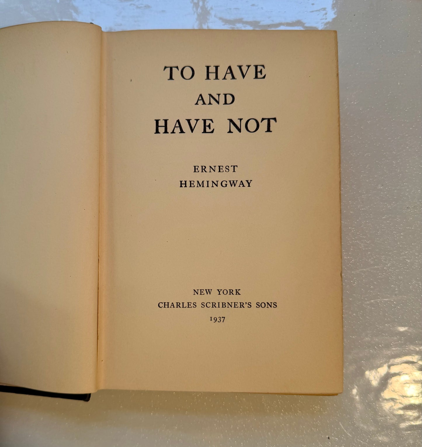 To Have and Have Not
