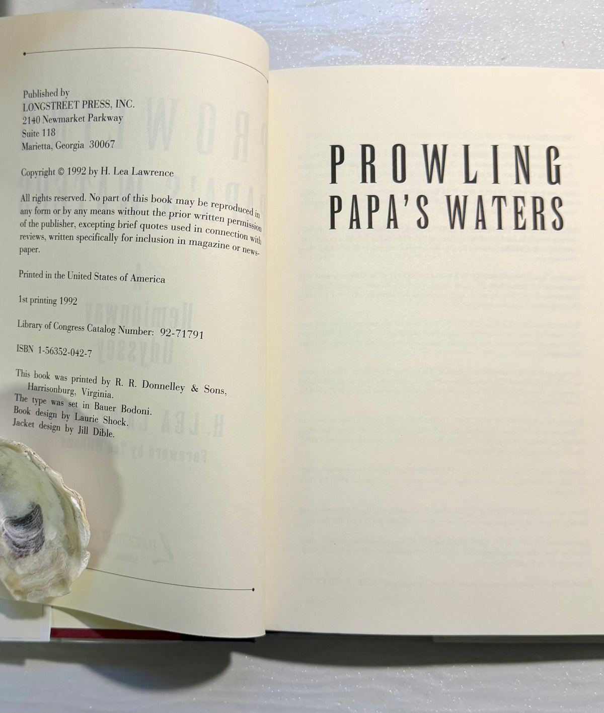 Prowling Papa’s Waters: A Hemingway Odyssey (signed copy)
