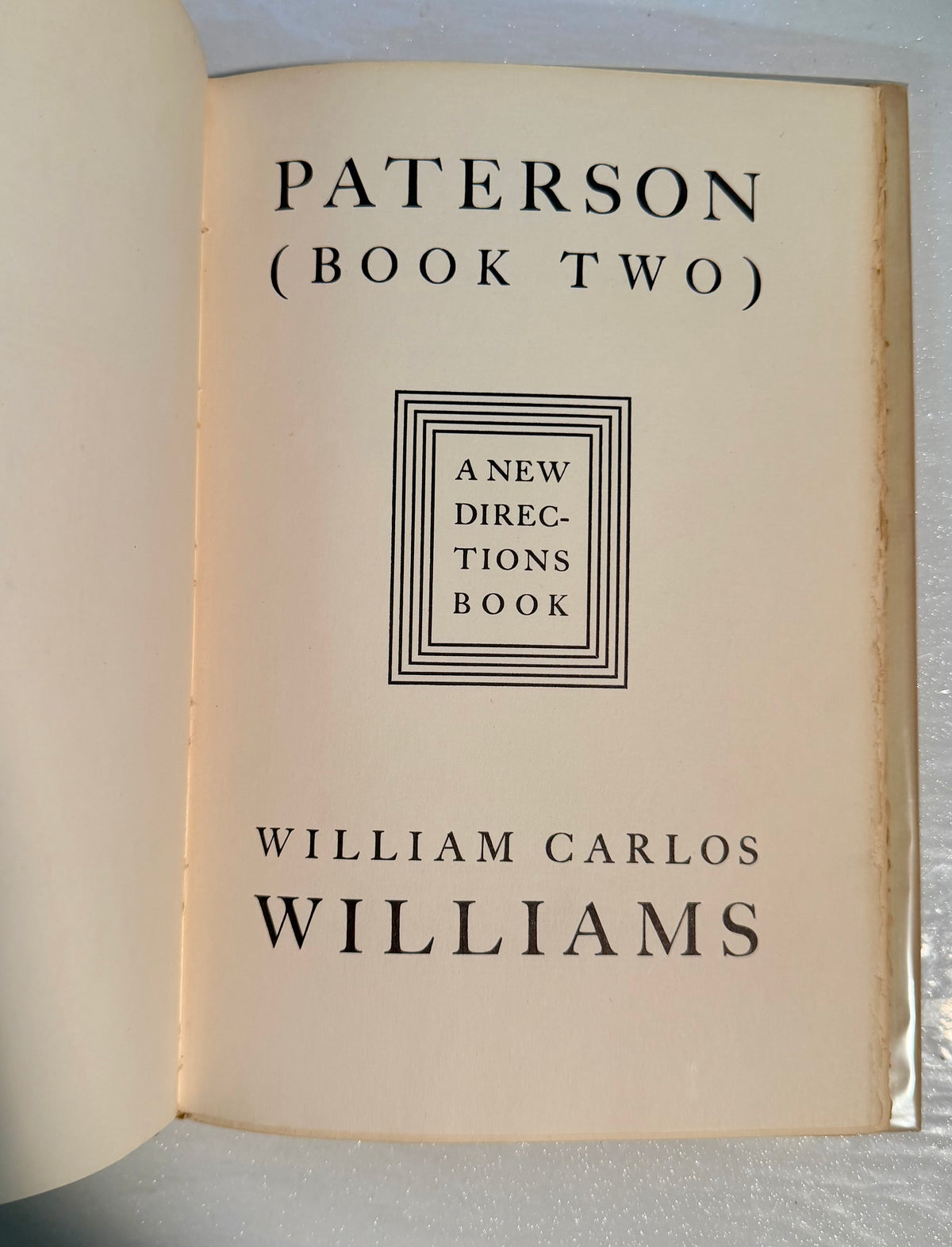 Paterson (book two)