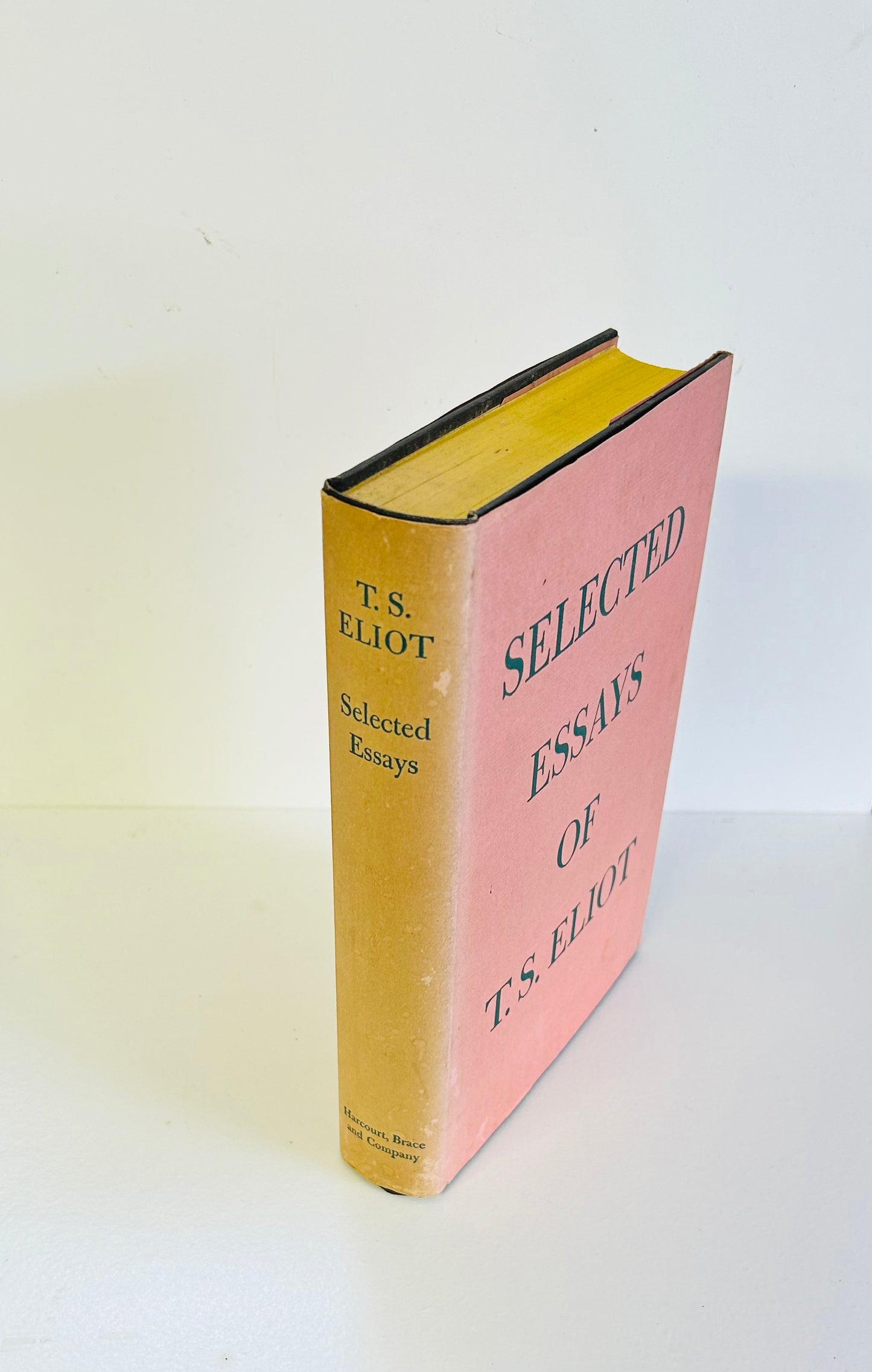 Selected Essays of T.S. Eliot