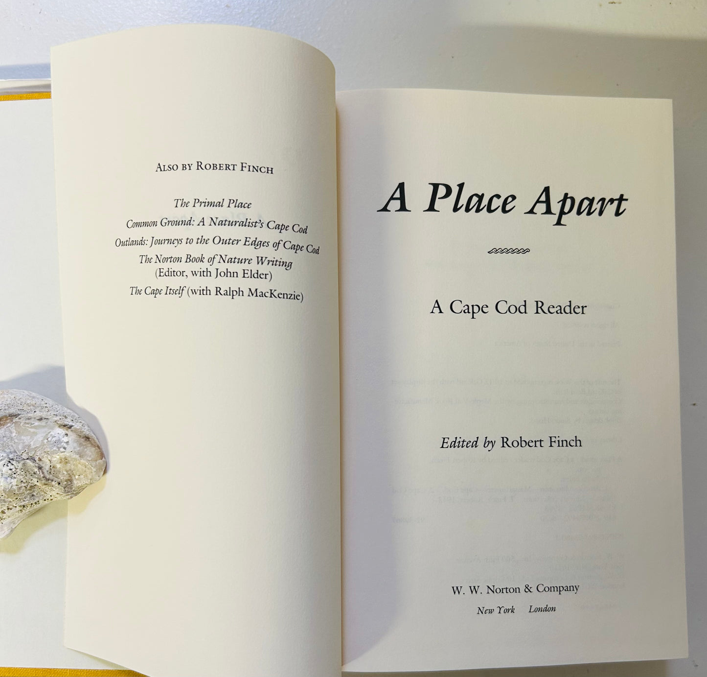 A Place Apart: A Cape Cod Reader