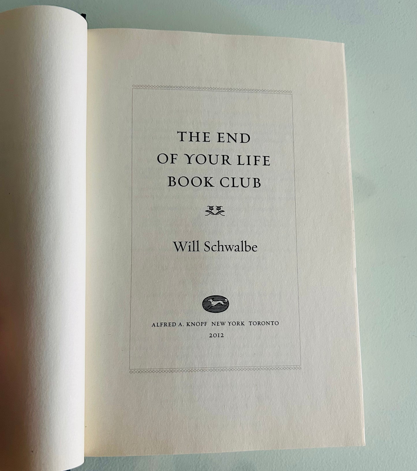 The End of Your Life Book Club