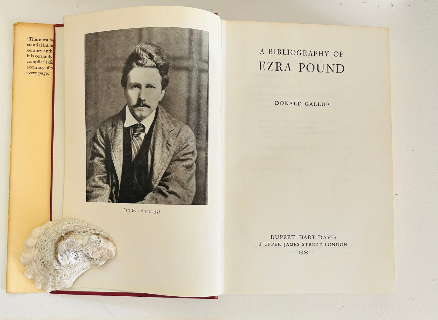 A Bibliography of Ezra Pound