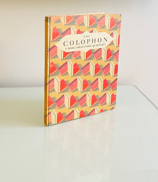 The Colophon: A Bookcollectors Quarterly