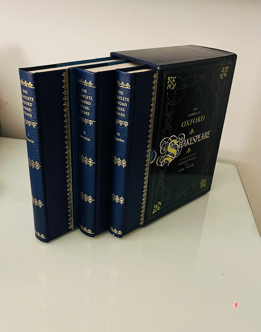 The Complete Oxford Shakespeare (item is Sold)