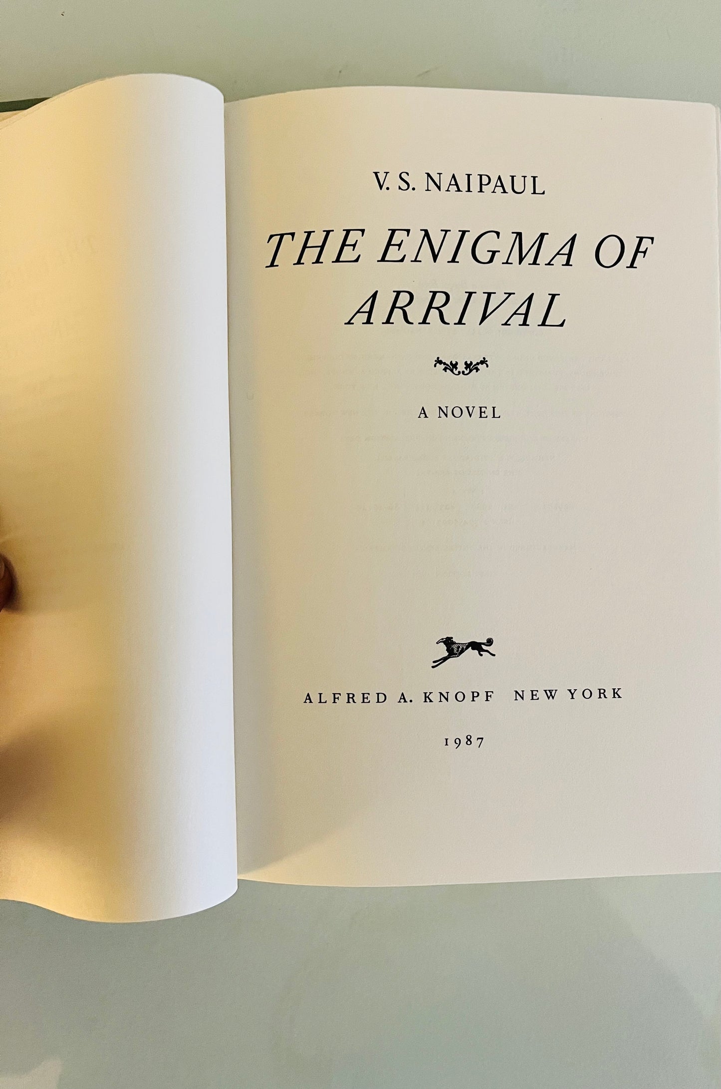 The Enigma of Arrival