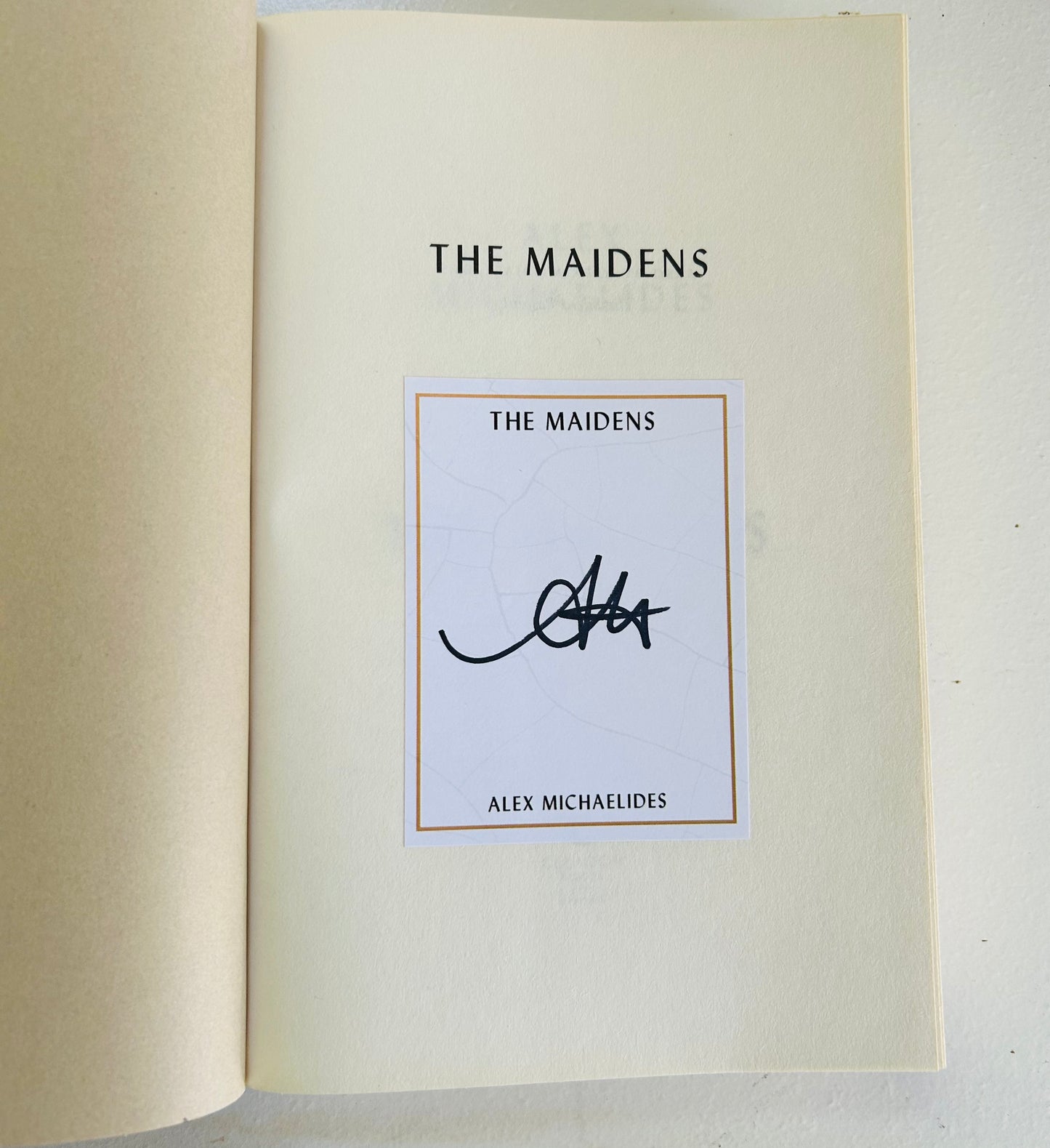 The Maidens (signed copy)