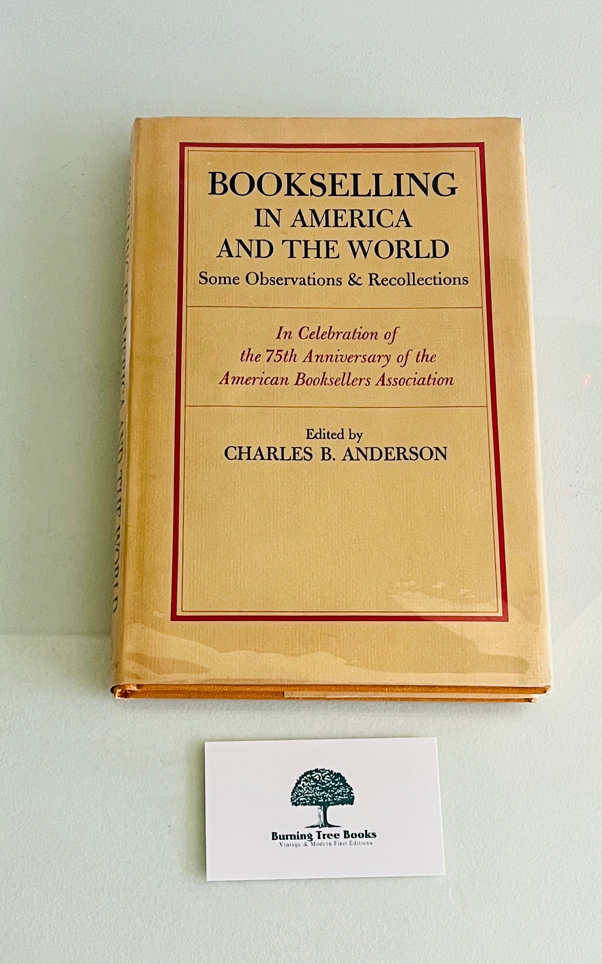 Bookselling in American and the World