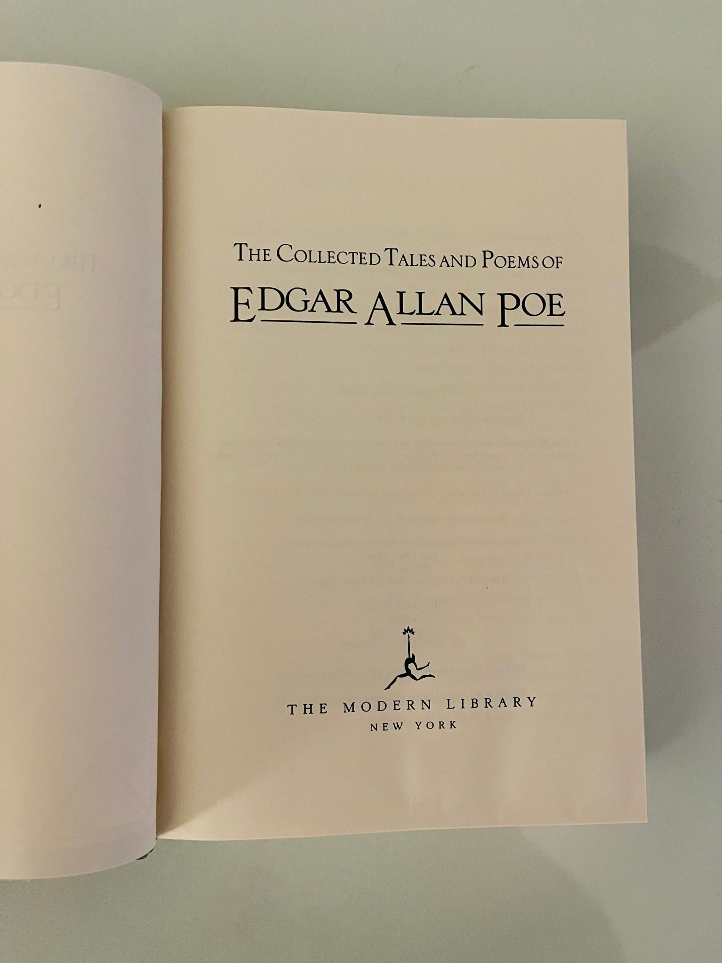 The Collected Tales and Poems of Edgar Allan Poe