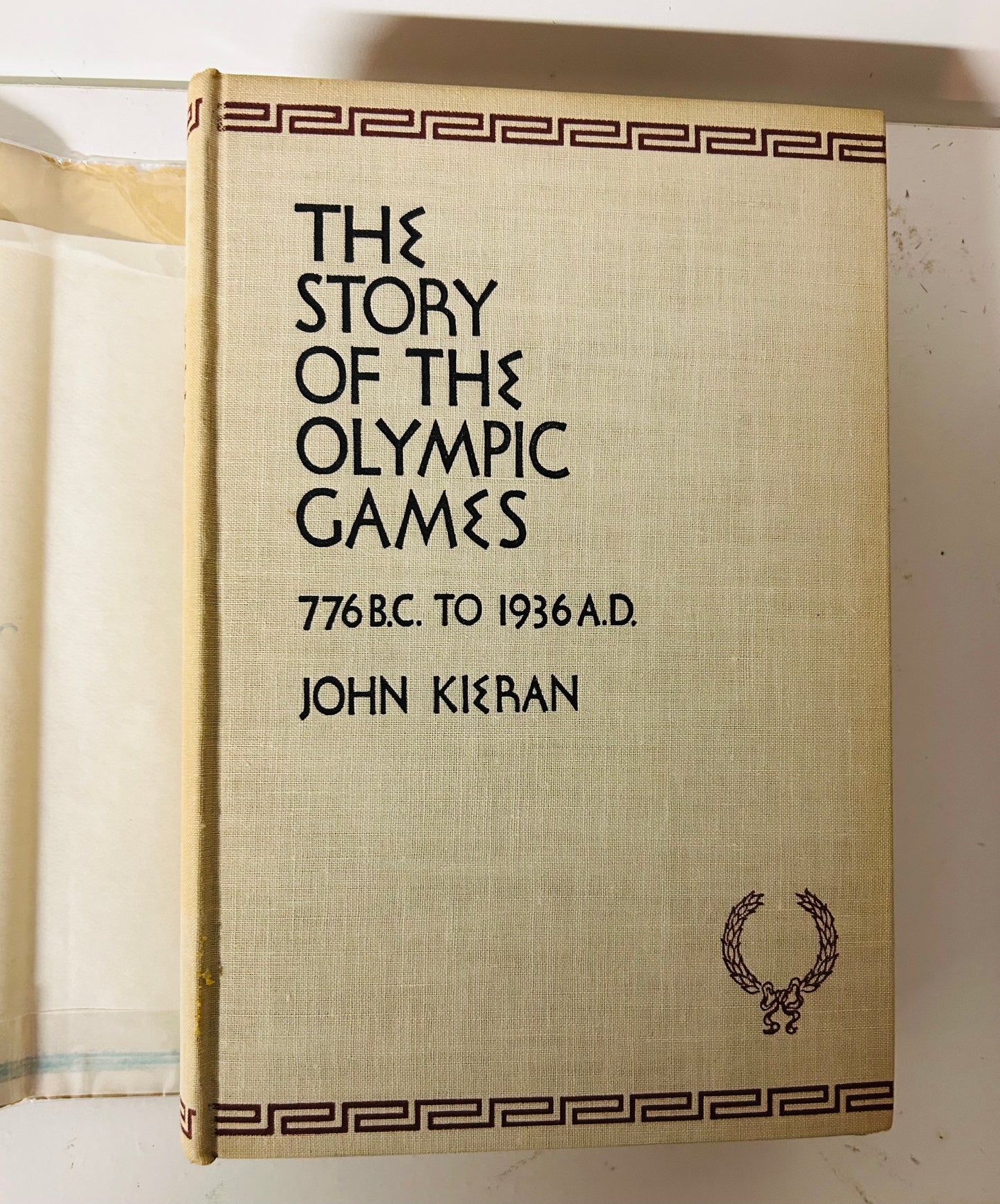 The Story of the Olympic Games: 776 B.C. - 1936 A.D. (signed copy)