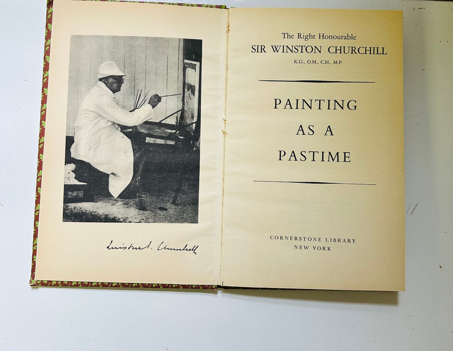 Painting as a Pastime