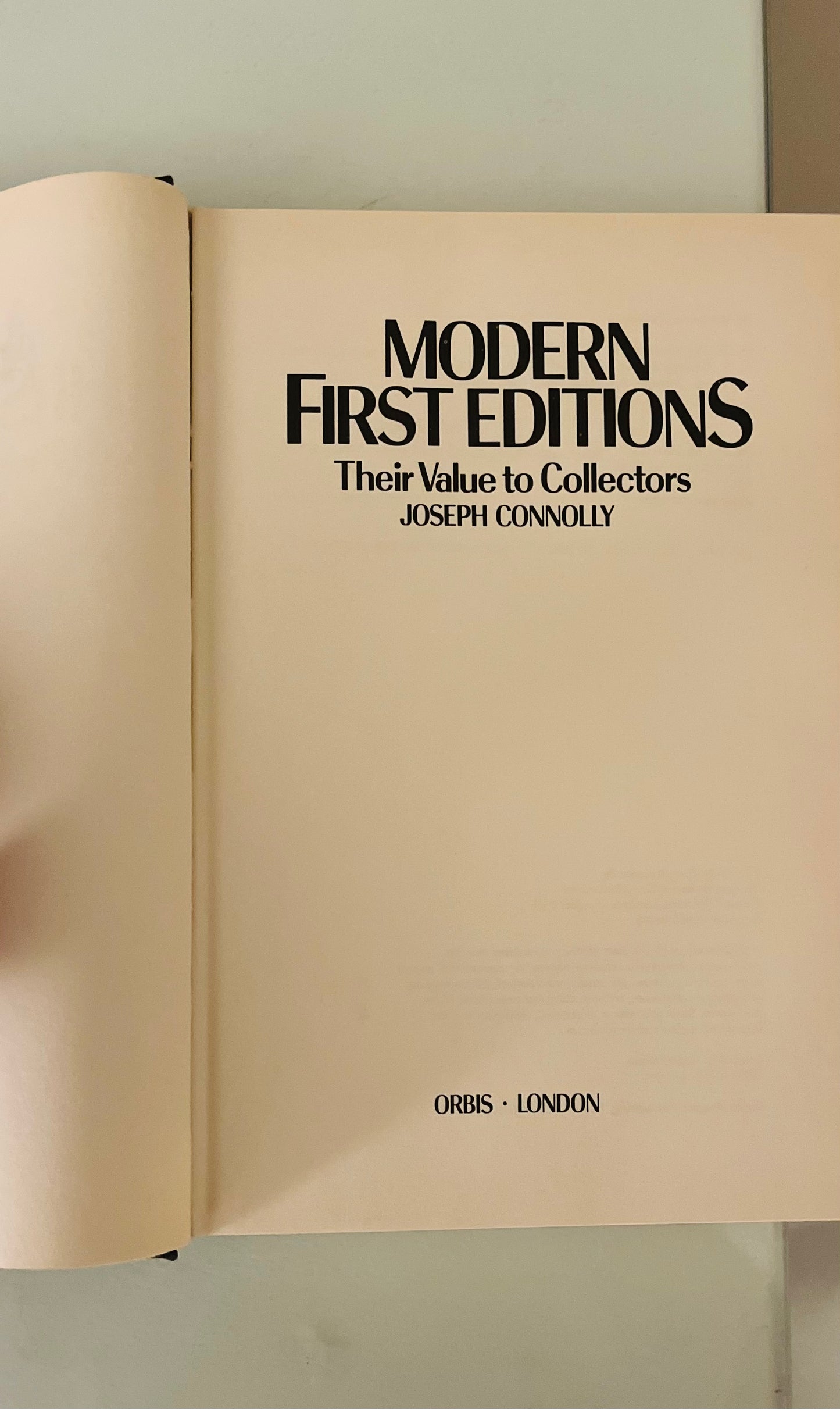 Modern First Editions