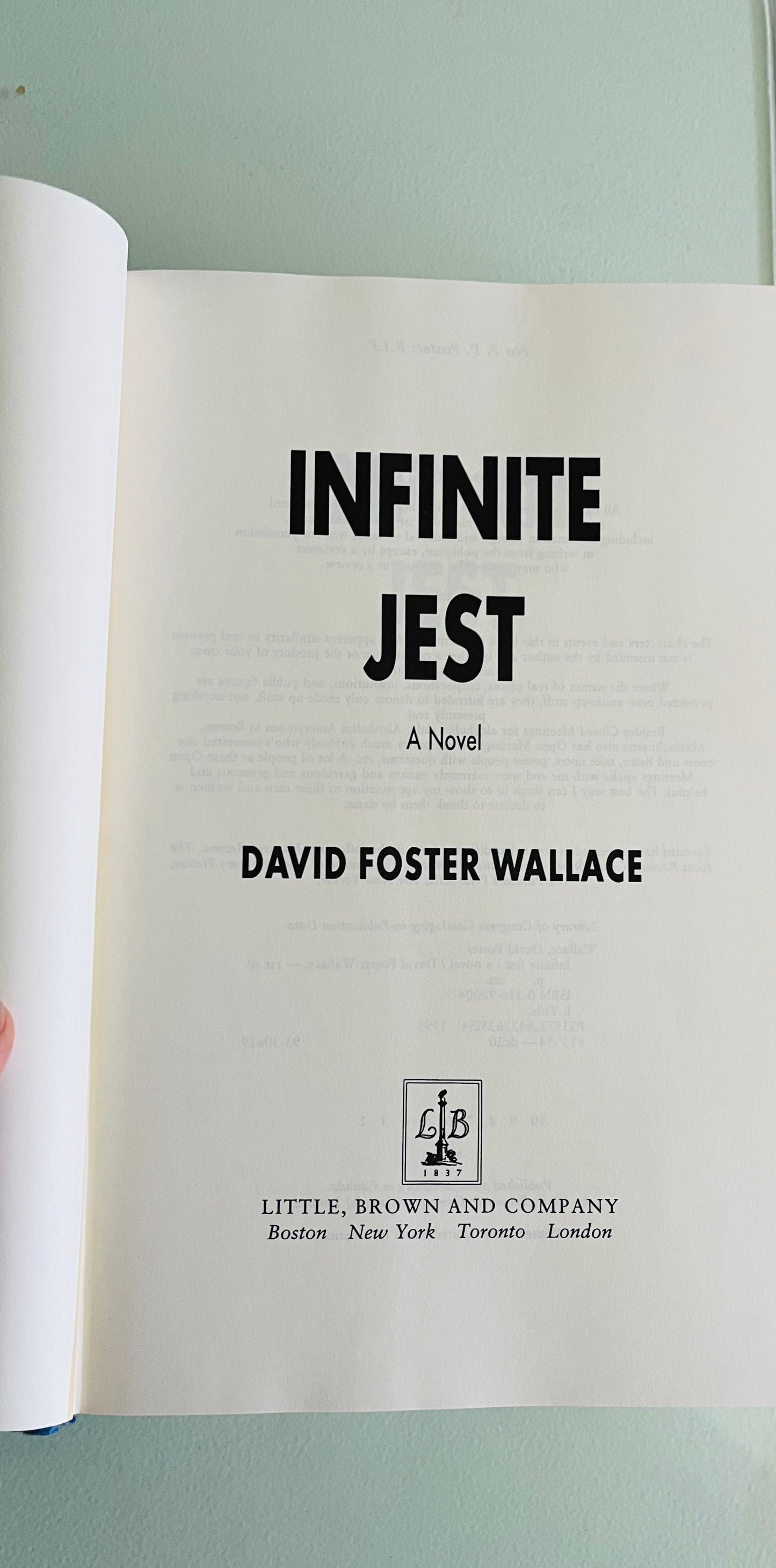 Infinite Jest