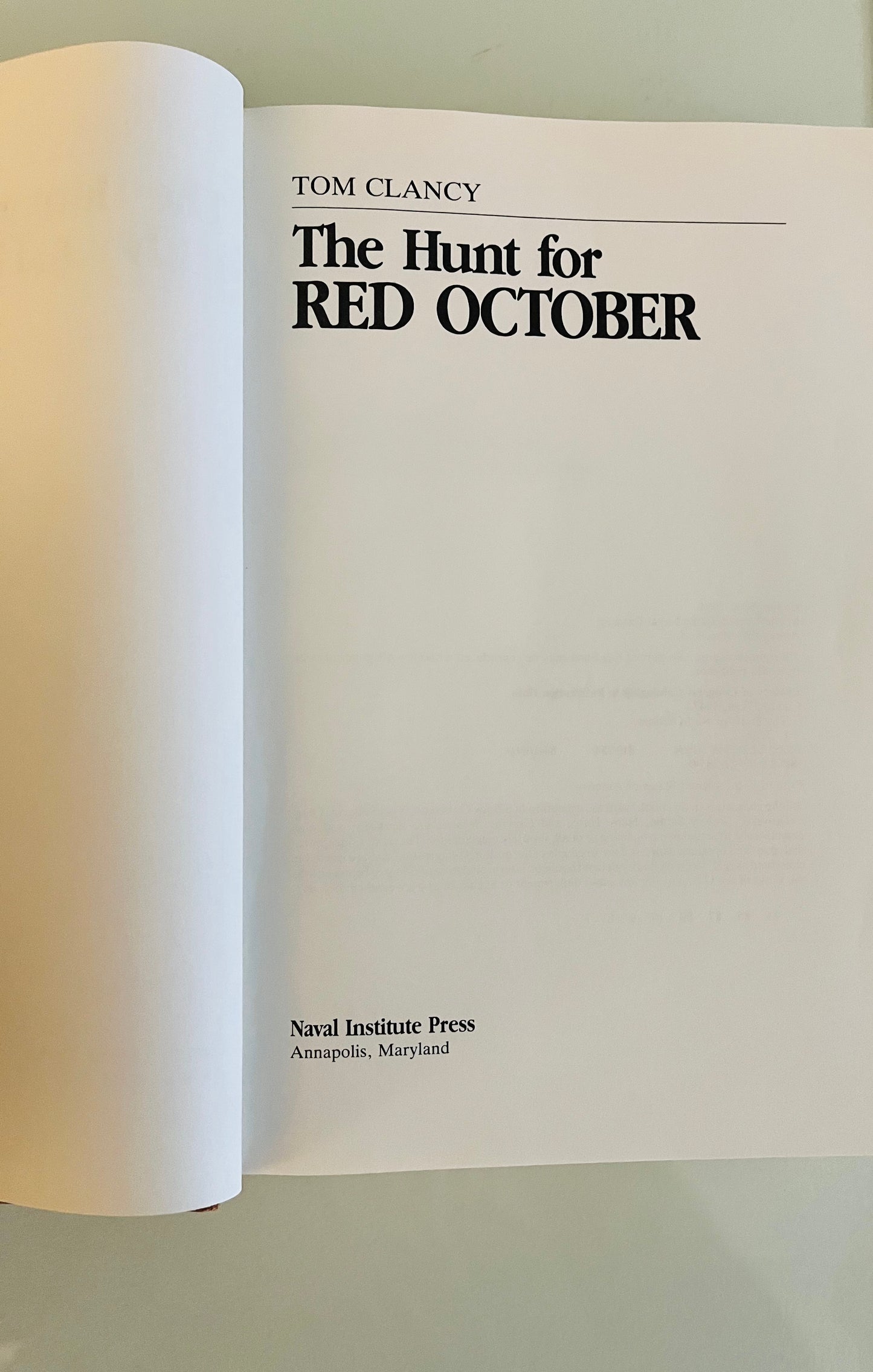 The Hunt for Red October