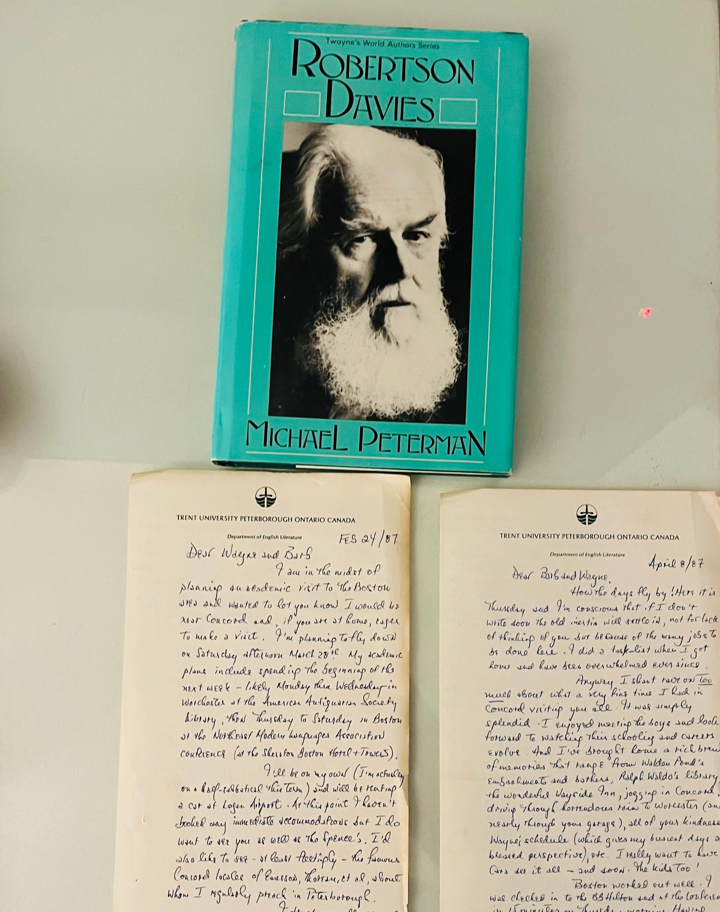 Robertson Davies (signed copy)