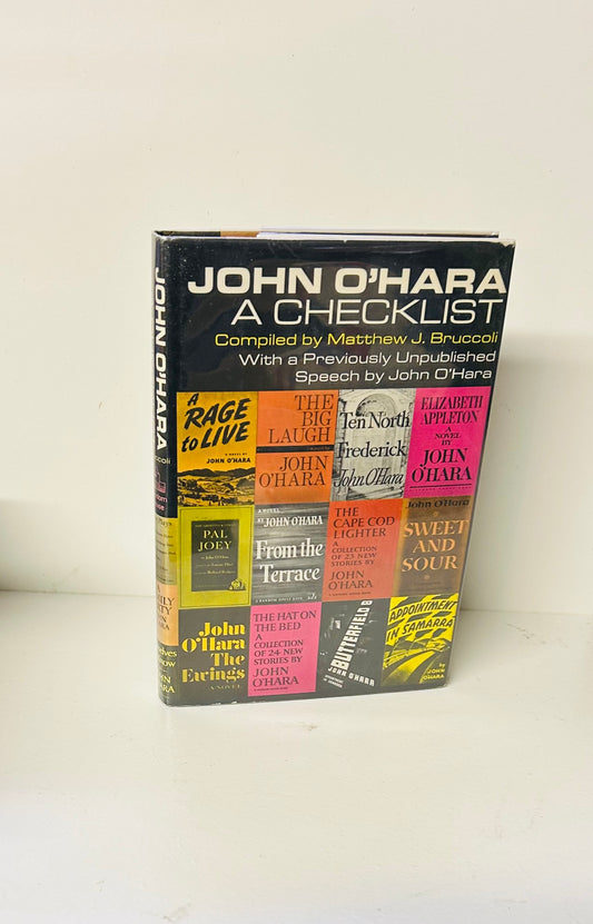 John O'Hara: A Checklist