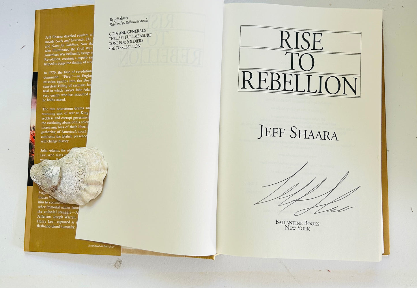 Rise to Rebellion (signed copy)