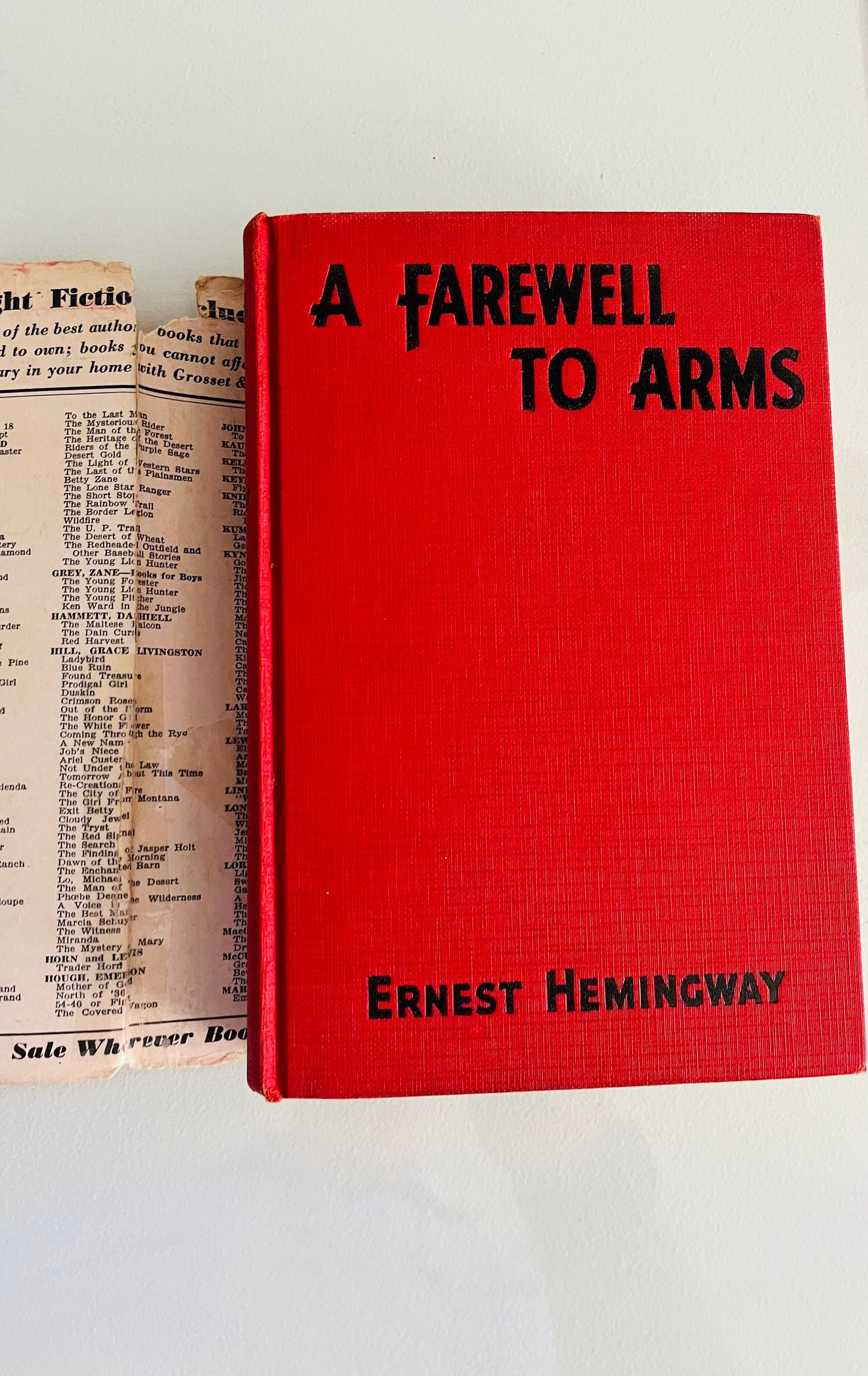 A Farewell to Arms - Burning Tree Books