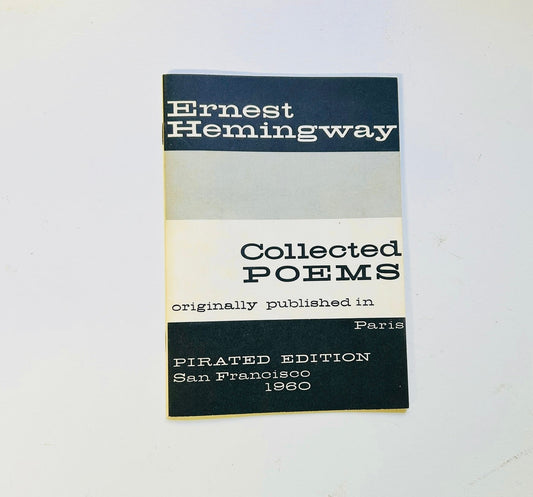 Ernest Hemingway Collected Poems - Burning Tree Books