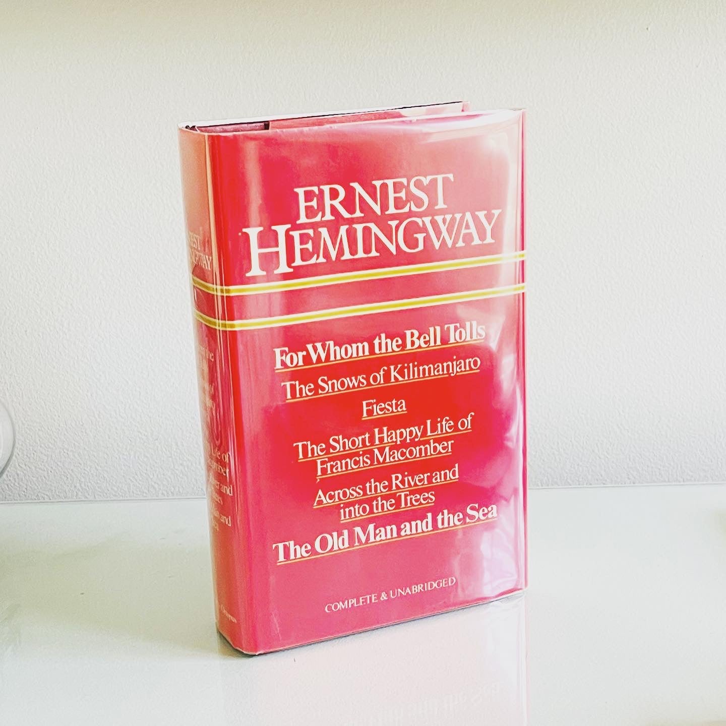 Ernest Hemingway look - Burning Tree Books