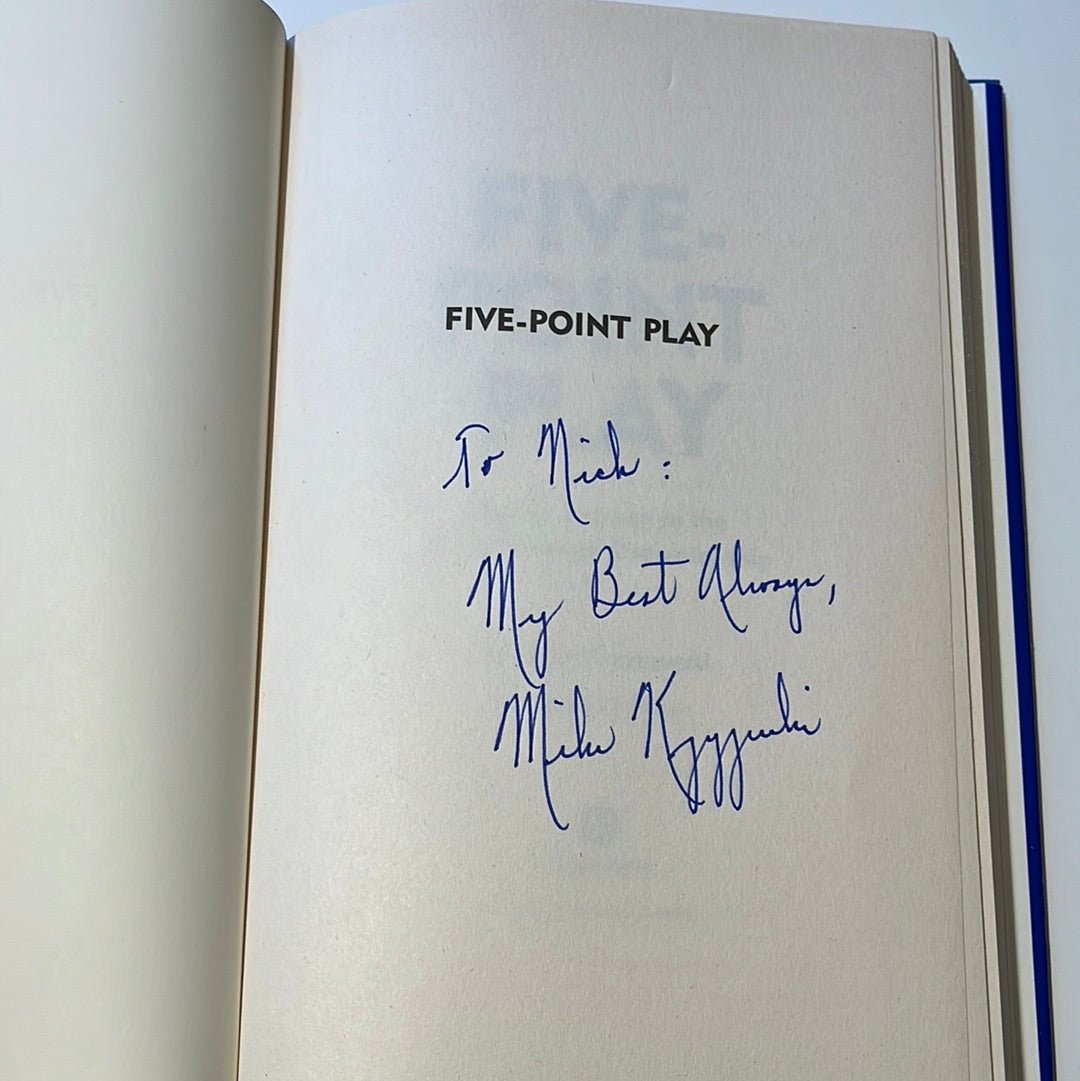 Five - Point Play (signed copy) - Burning Tree Books