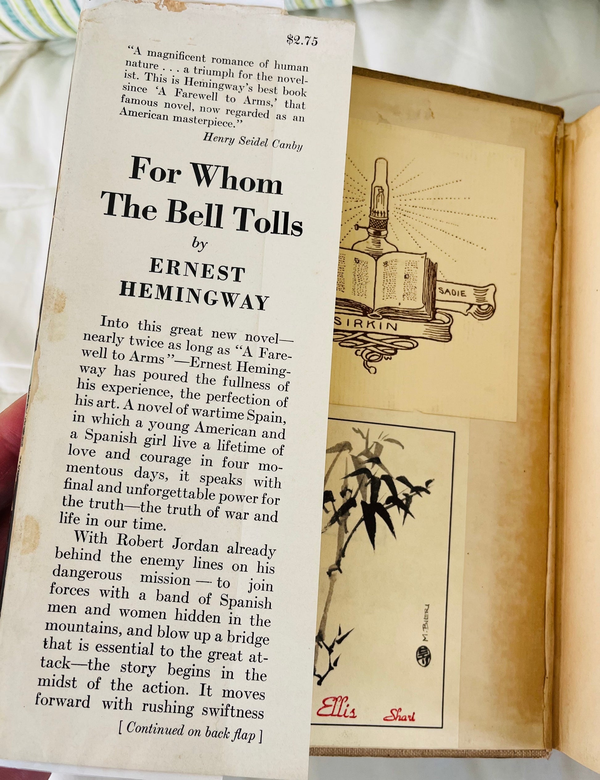 For Whom the Bell Tolls - Burning Tree Books