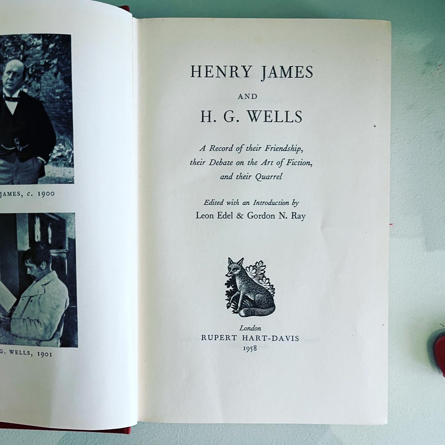 Henry James & H.G. Wells - Burning Tree Books