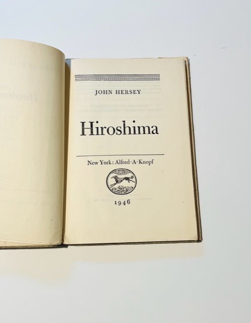 Hiroshima - Burning Tree Books